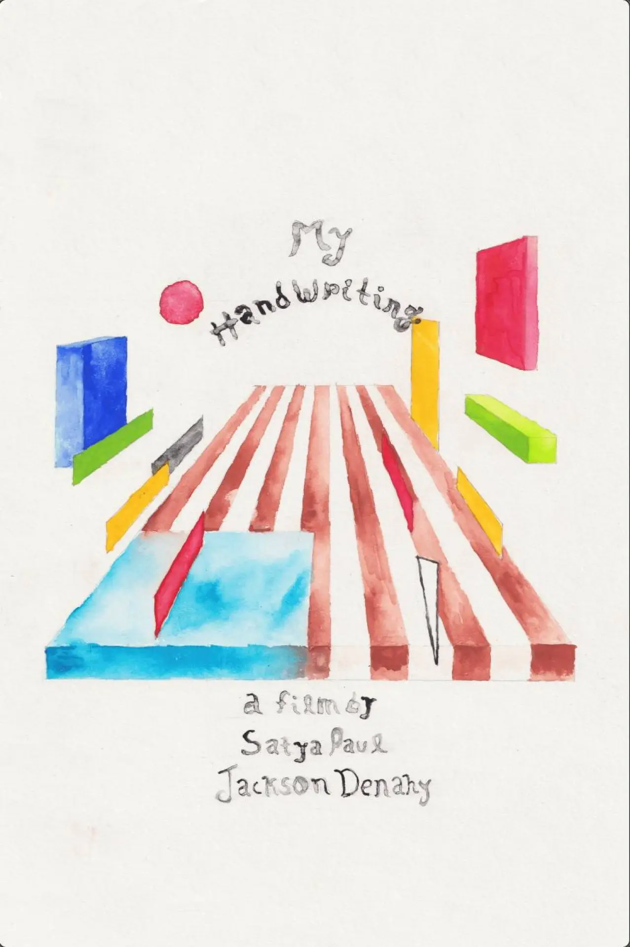 Movie poster "My Handwriting"