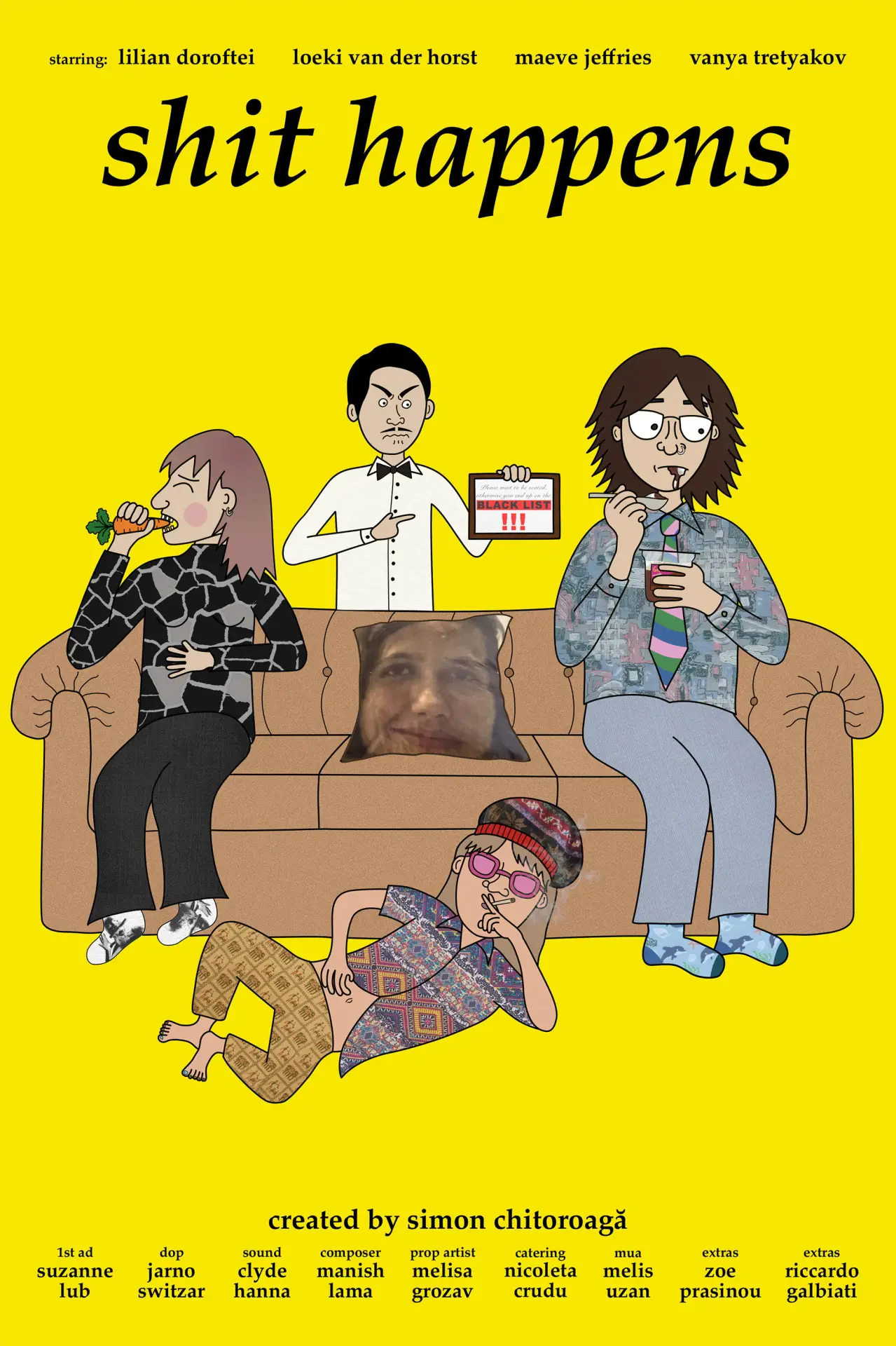 Movie poster "Shit Happens"