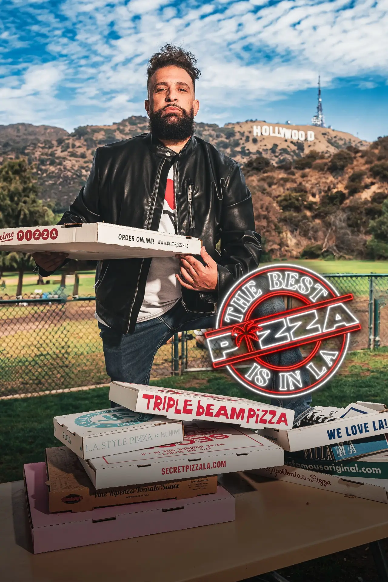Movie poster "The Best Pizza is in LA"