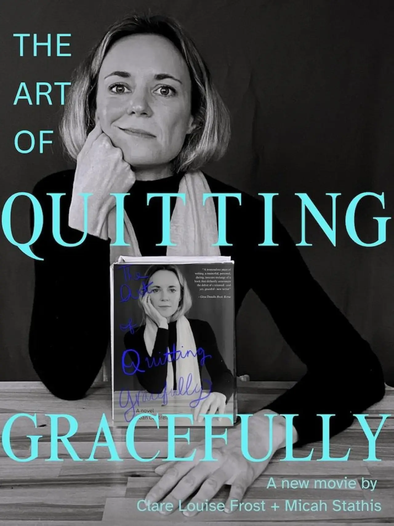 Movie poster "The Art of Quitting Gracefully"
