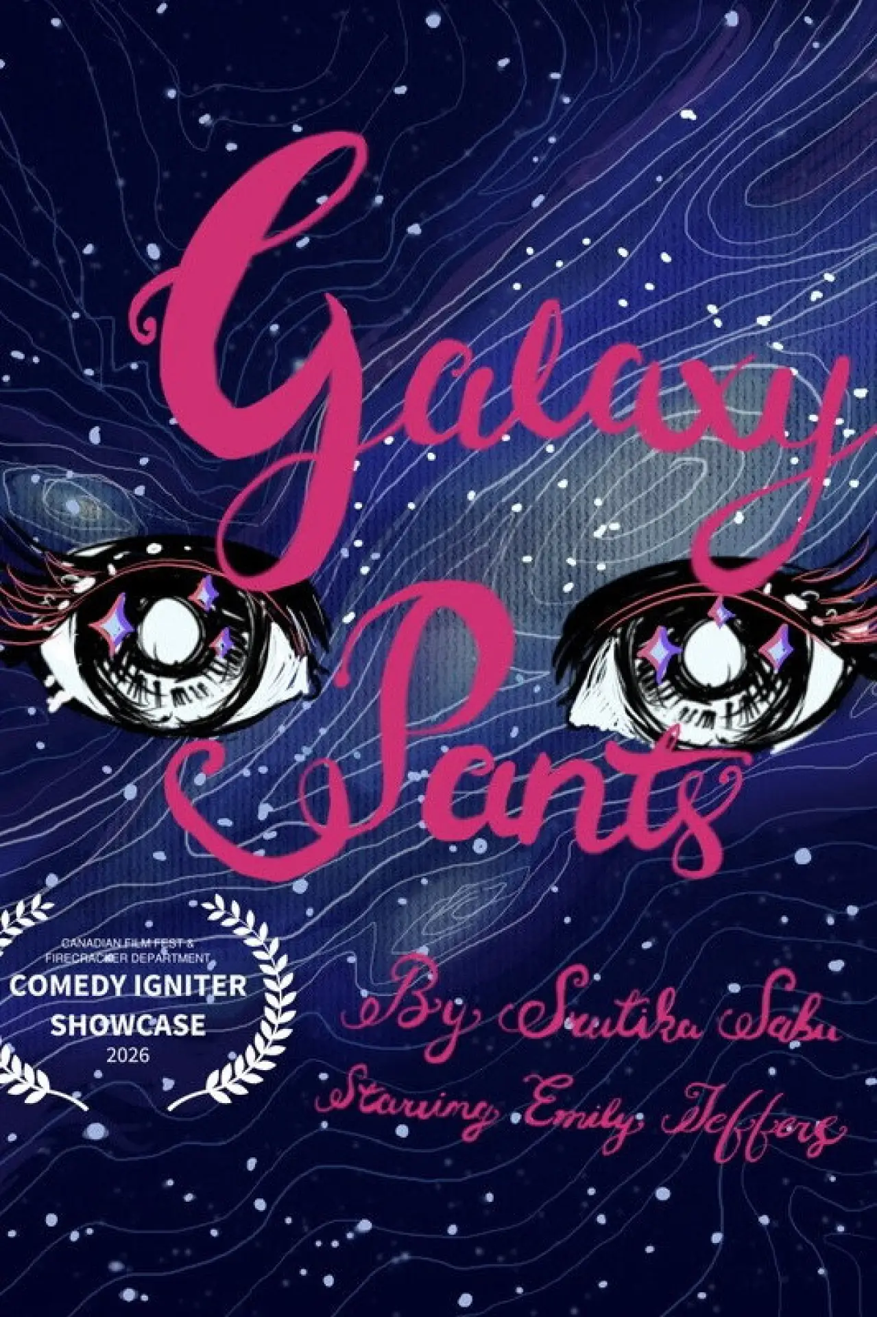 Movie poster "Galaxy Pants"
