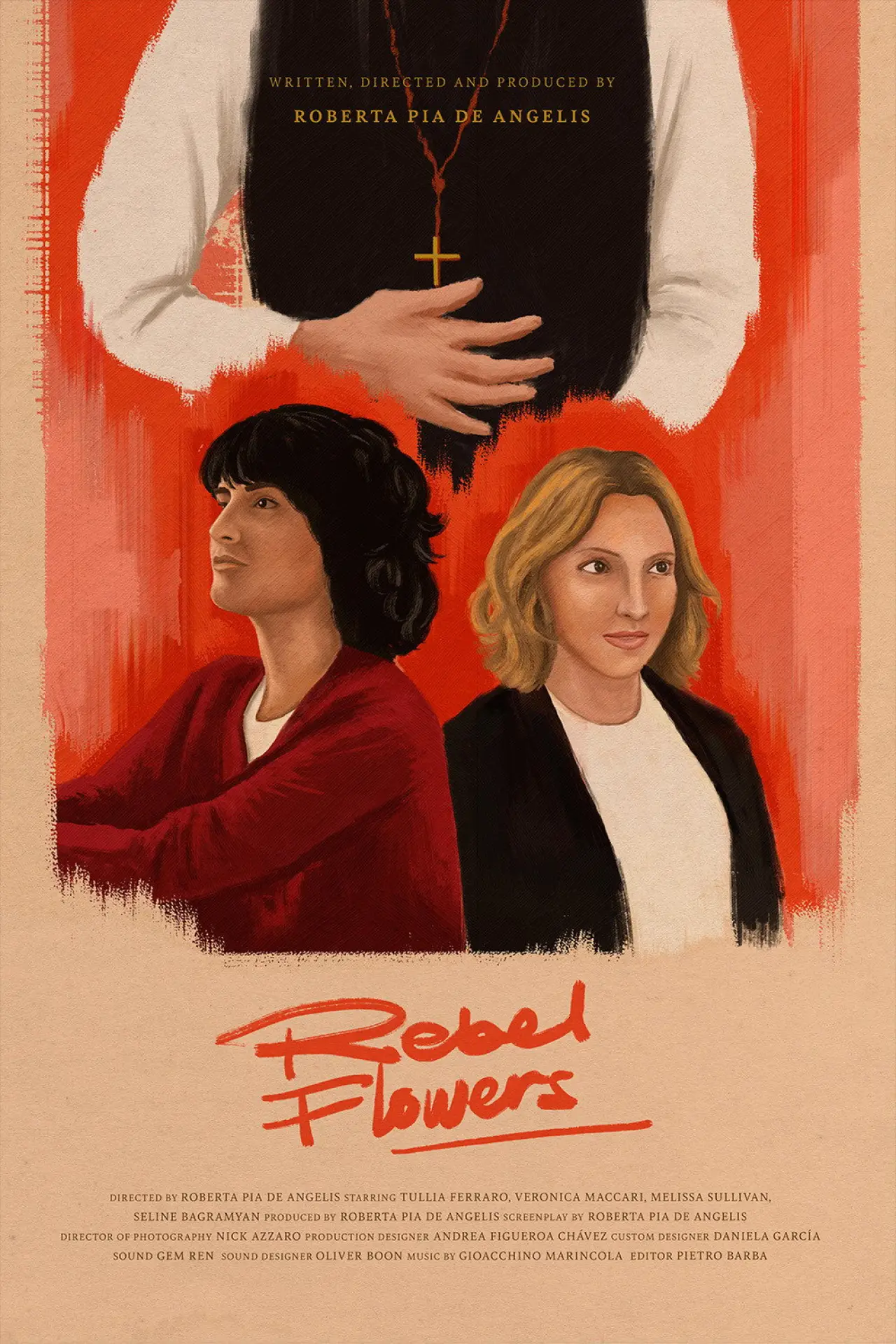 Movie poster "Rebel Flowers"