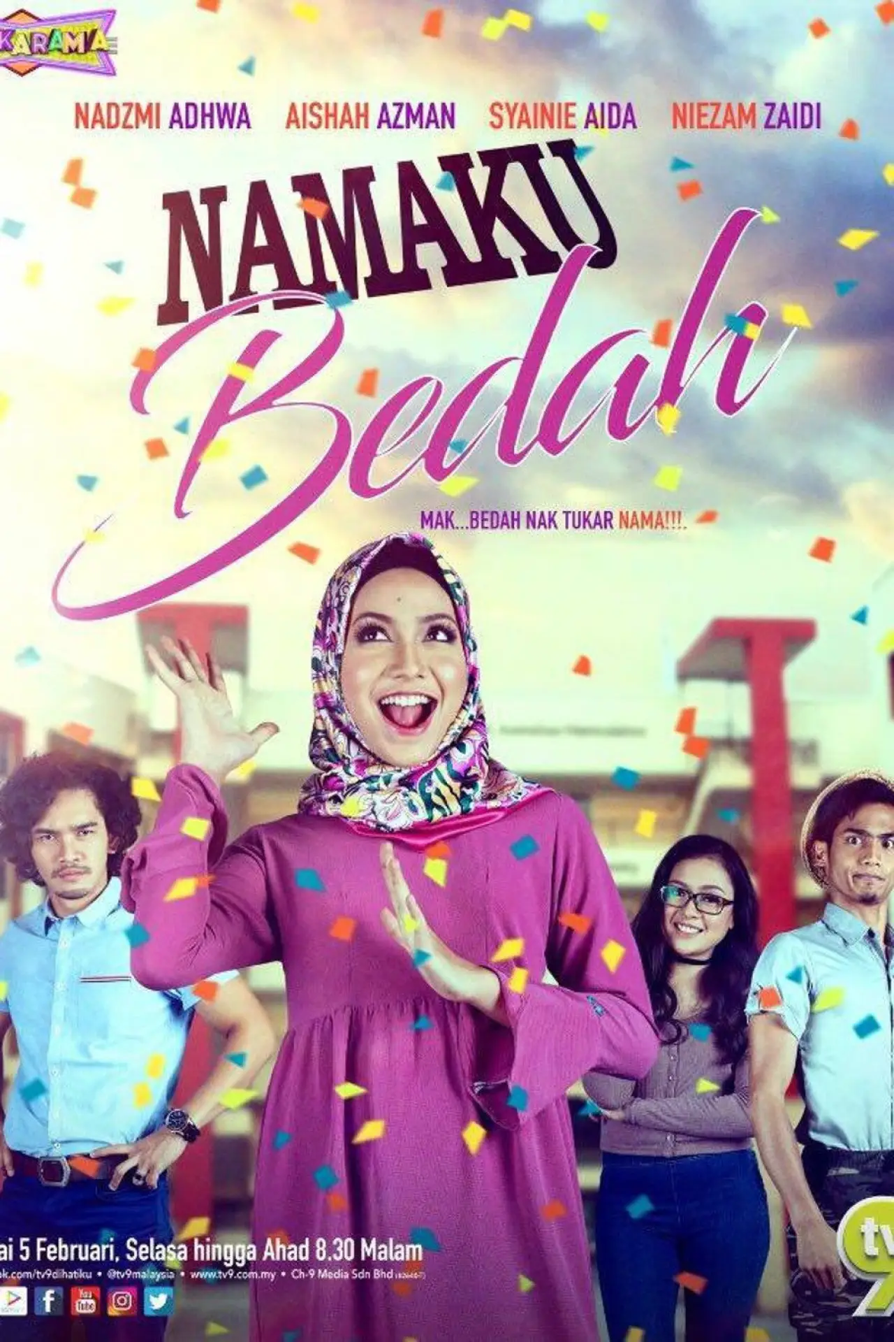 Movie poster "Namaku Bedah"