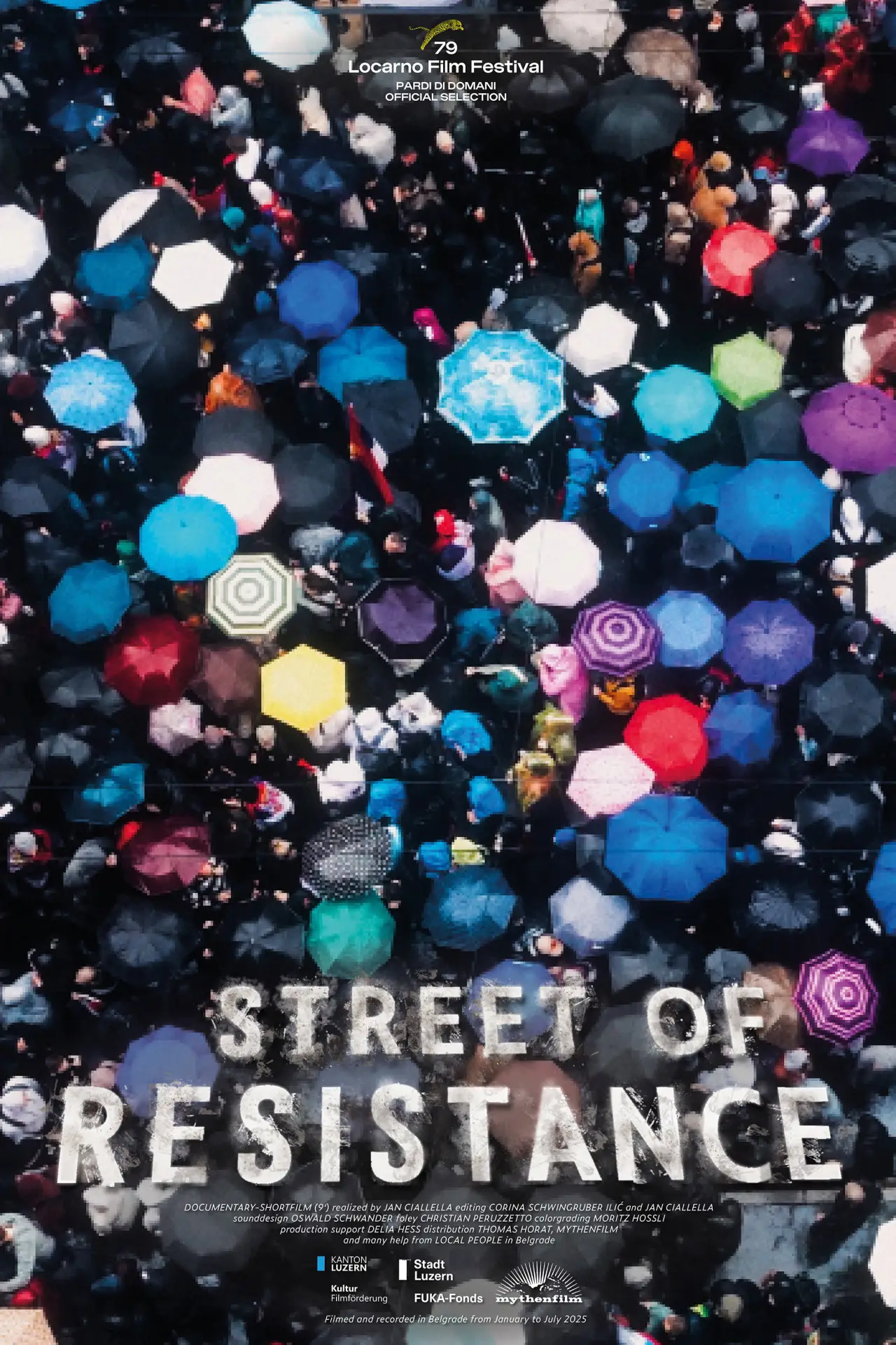 Movie poster "Street of Resistance"