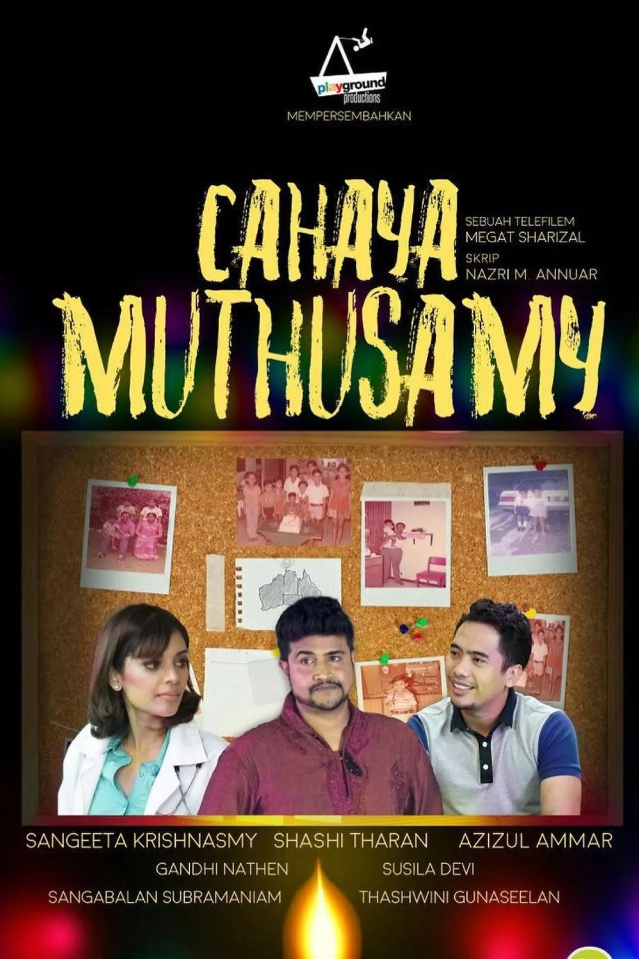 Movie poster "Cahaya Muthusamy"