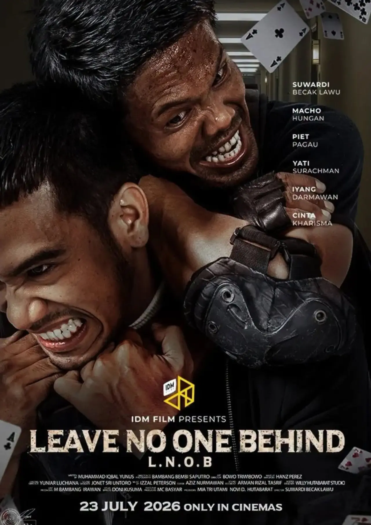 Movie poster "Leave No One Behind"
