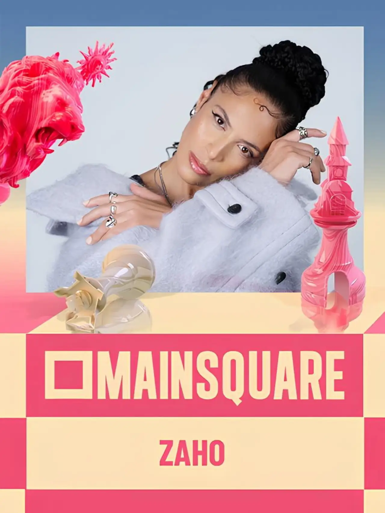 Movie poster "Zaho en concert au Main Square Festival 2026"