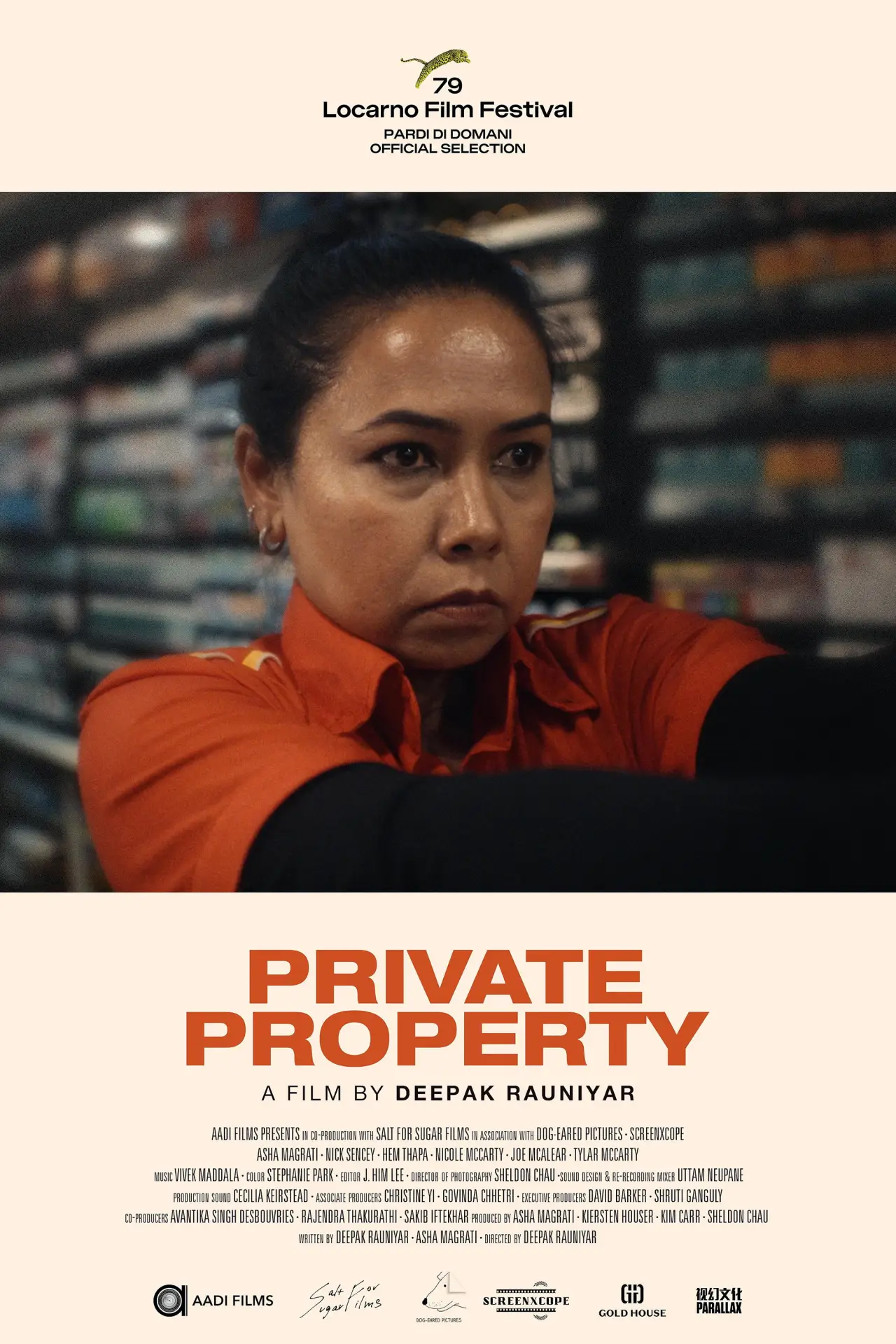 Movie poster "Private Property"