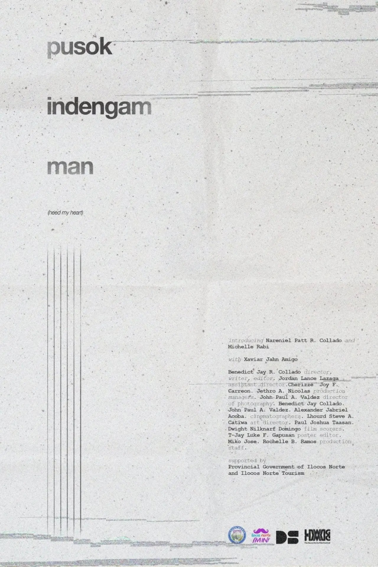 Movie poster "pusok indengam man"