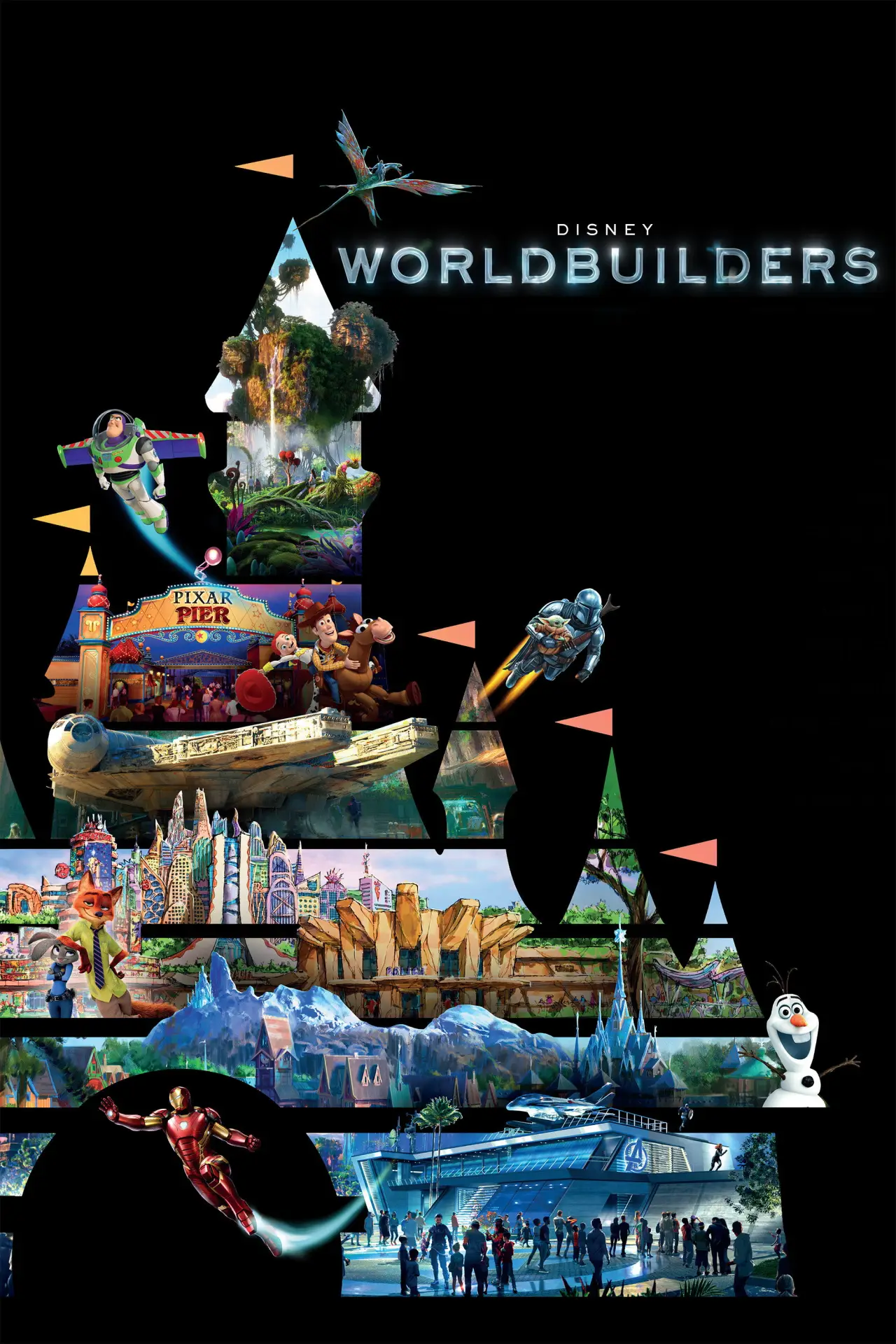 Movie poster "Disney Worldbuilders"