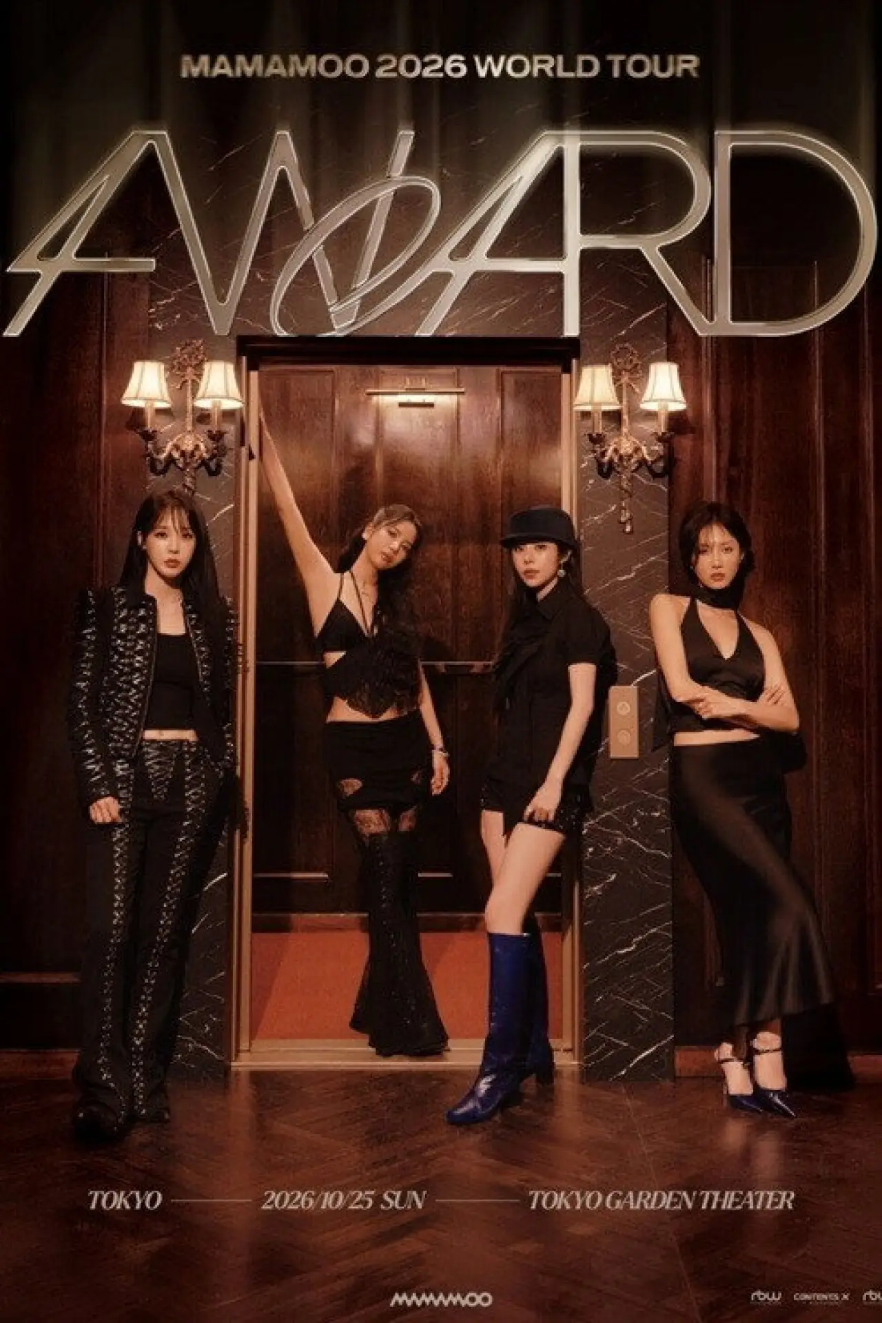 Movie poster "Mamamoo - 4WARD World Tour Full Concert"