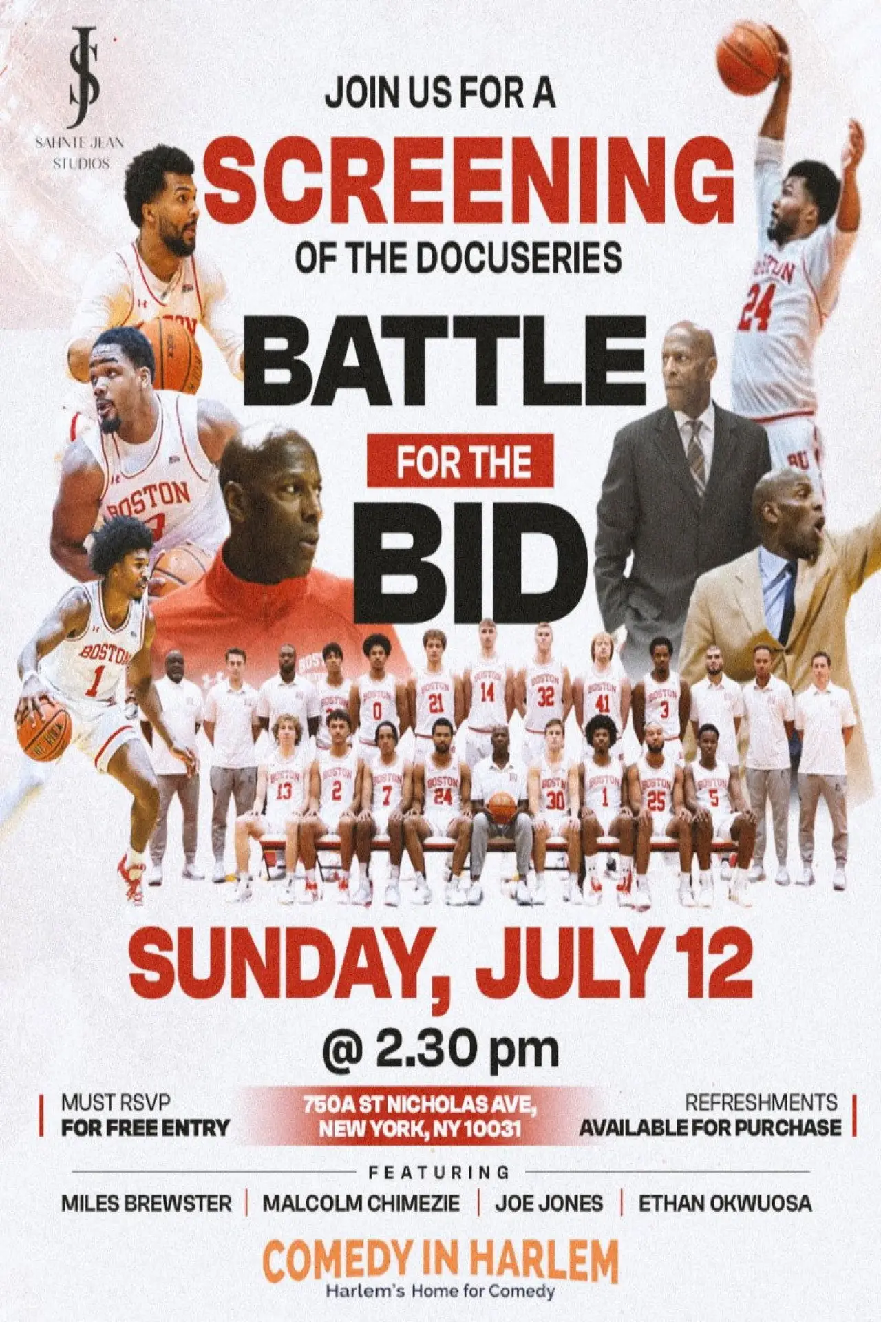 Movie poster "Battle For the Bid"