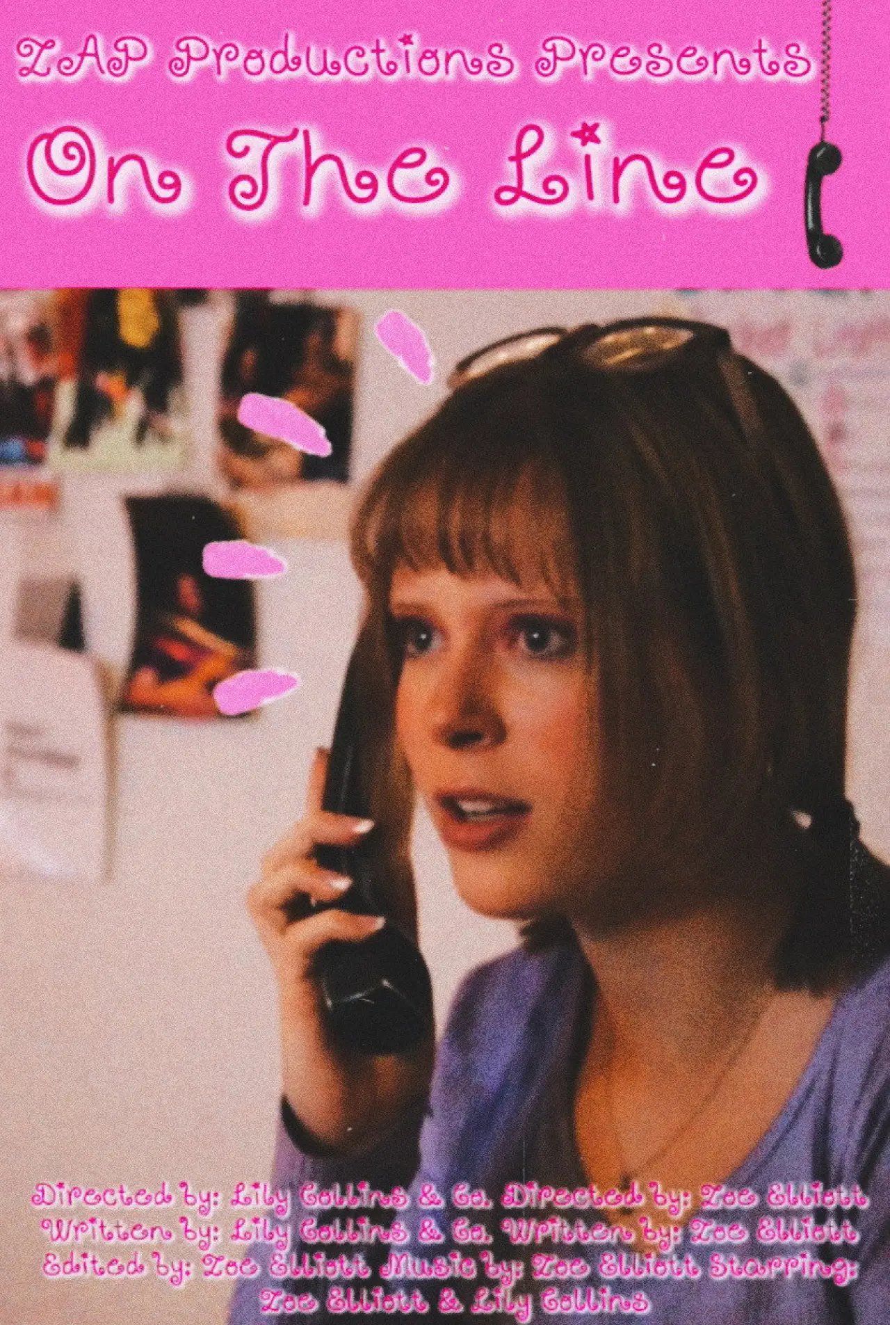 Movie poster "On The Line"
