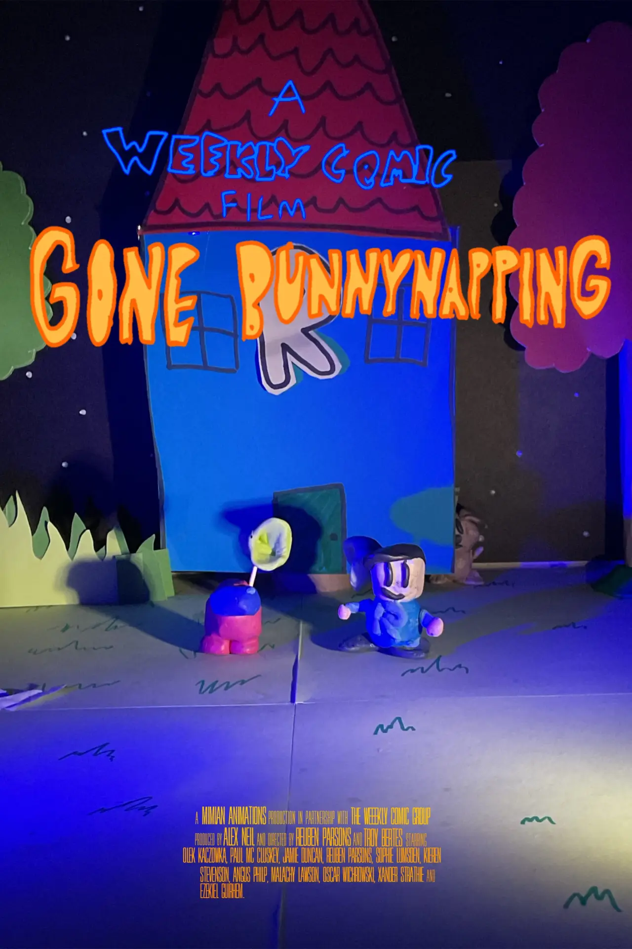 Movie poster "A Weekly Comic Film: Gone Bunnynapping"