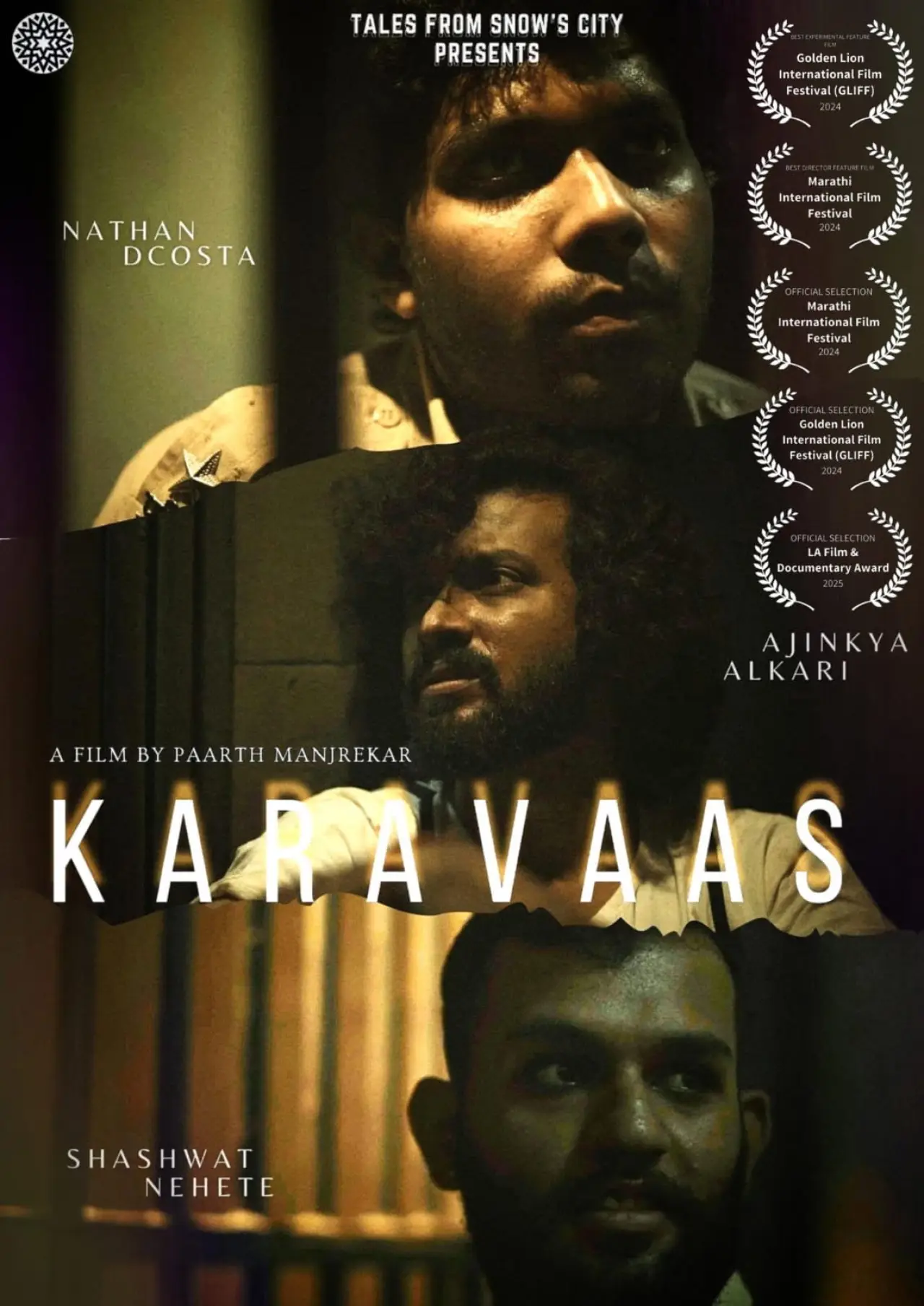 Movie poster "Karavaas"