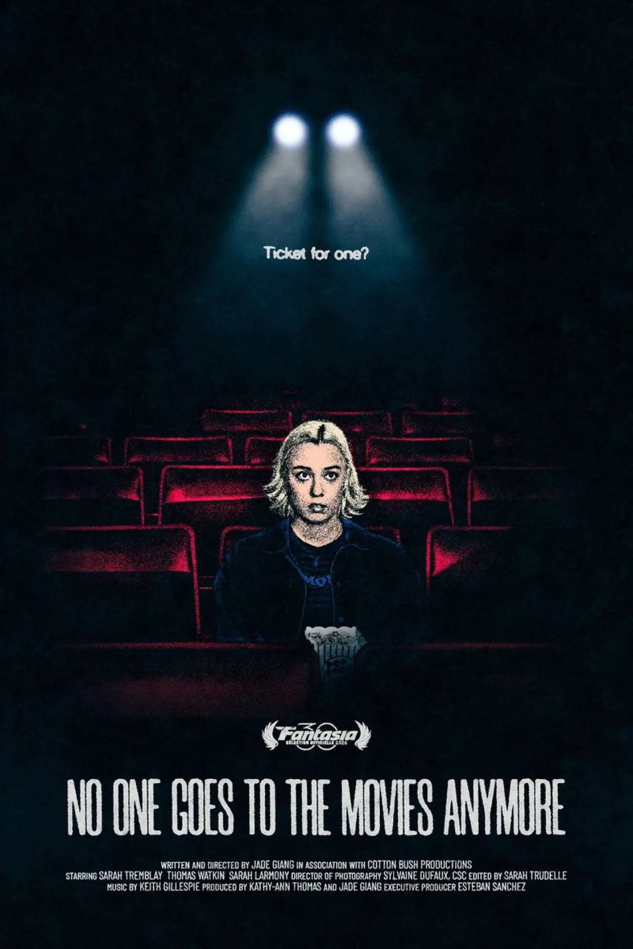 Movie poster "No One Goes to the Movies Anymore"