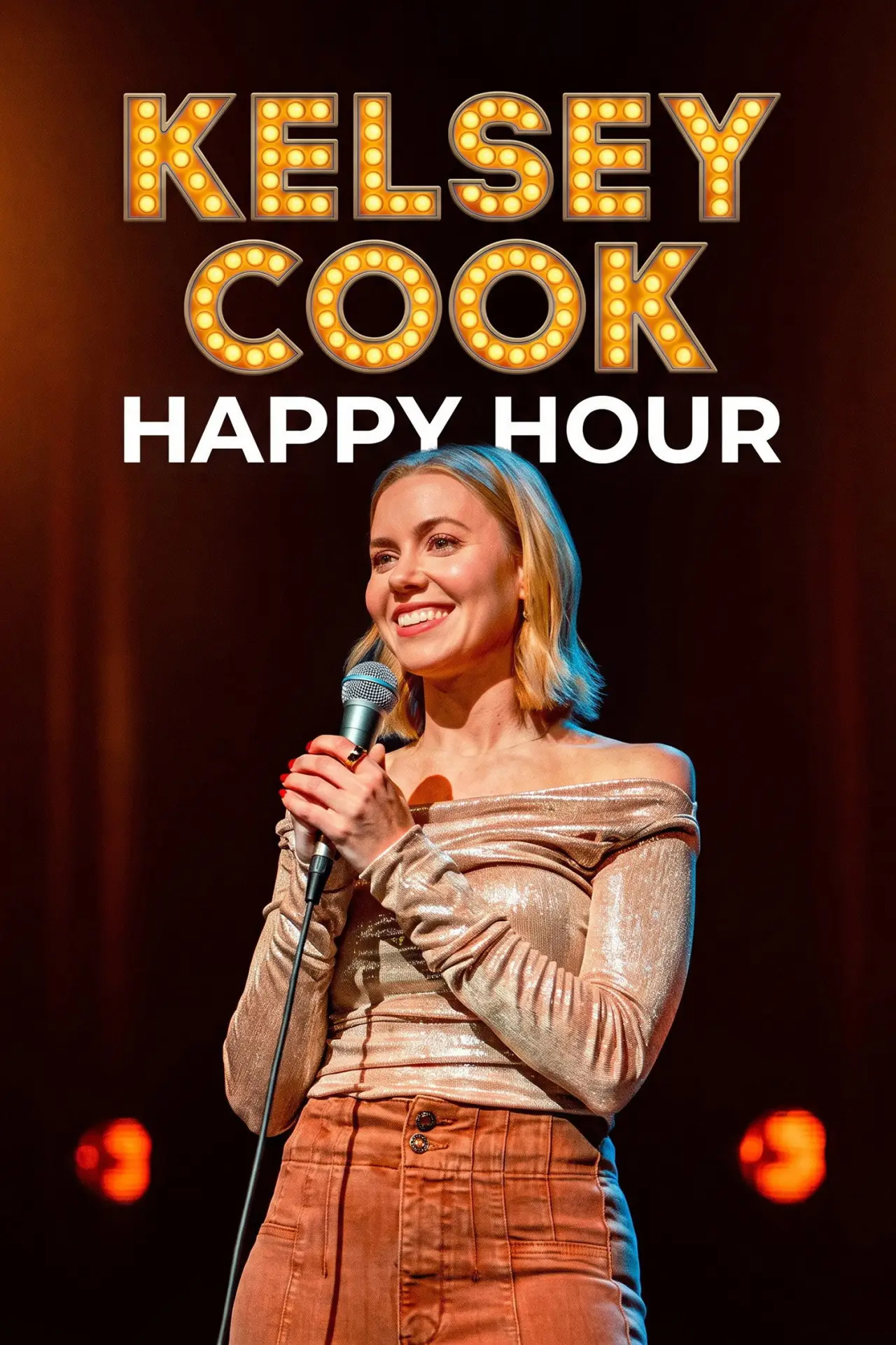 Movie poster "Kelsey Cook: Happy Hour"