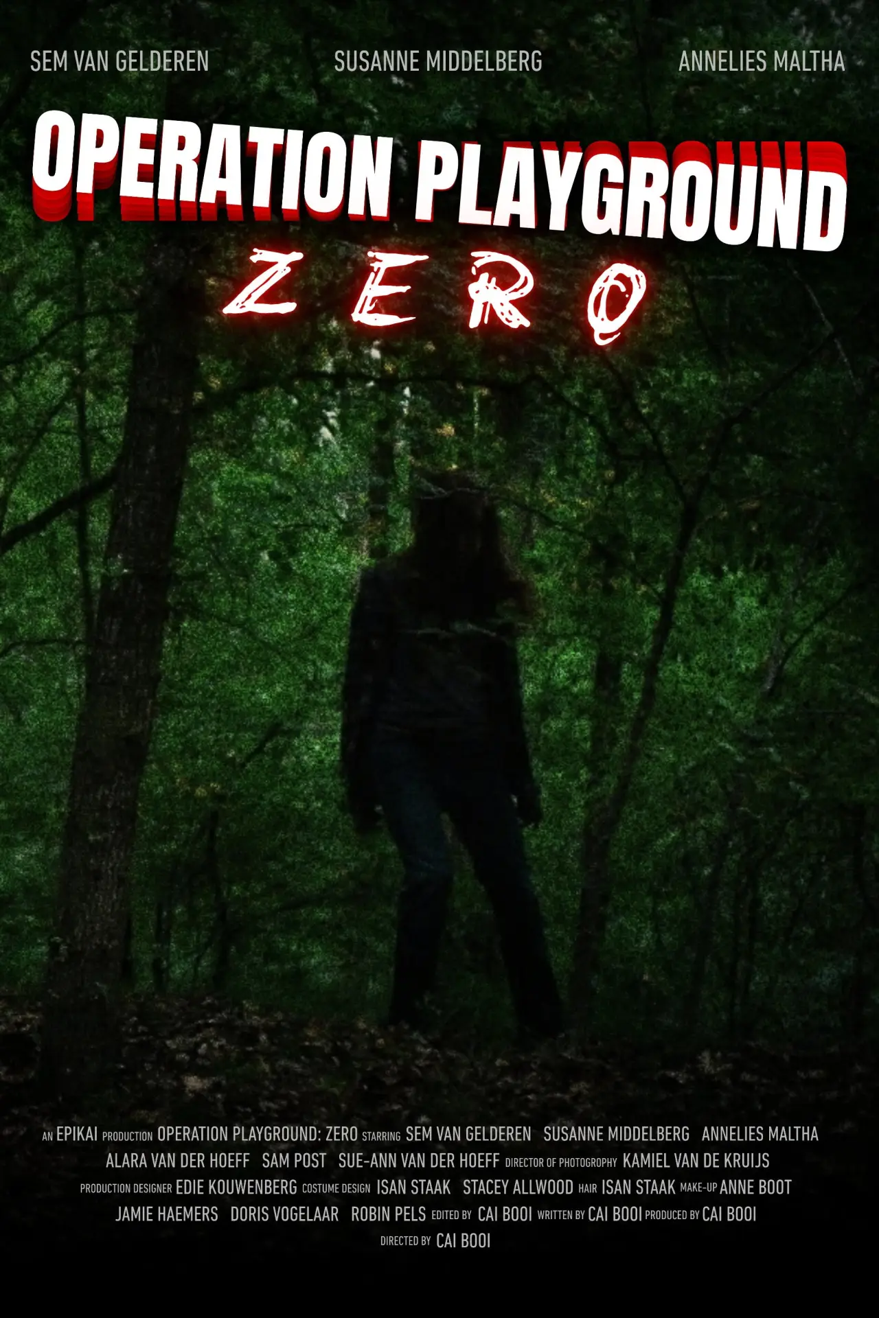 Movie poster "Operation Playground: Zero"