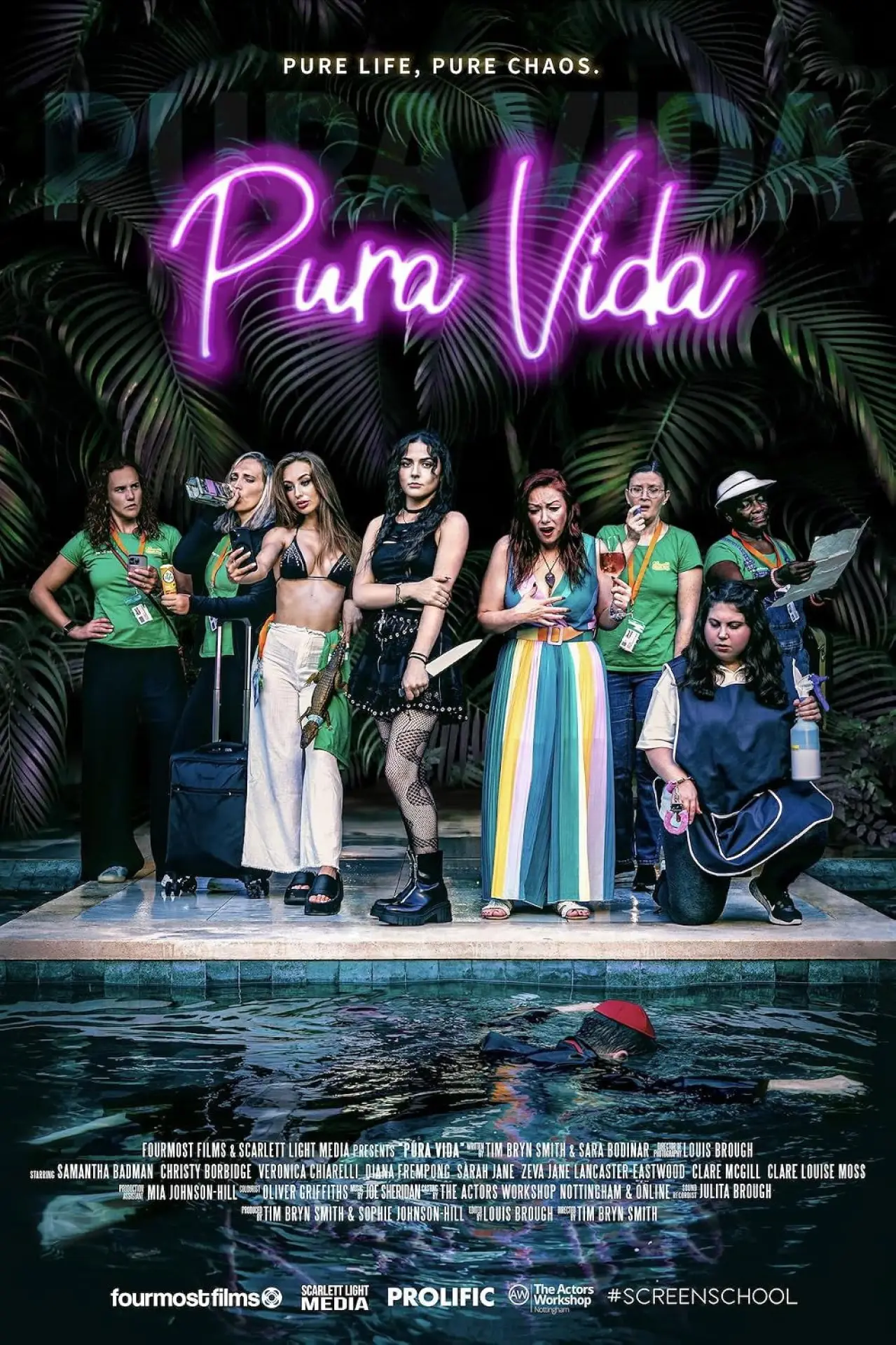Movie poster "Pura Vida"