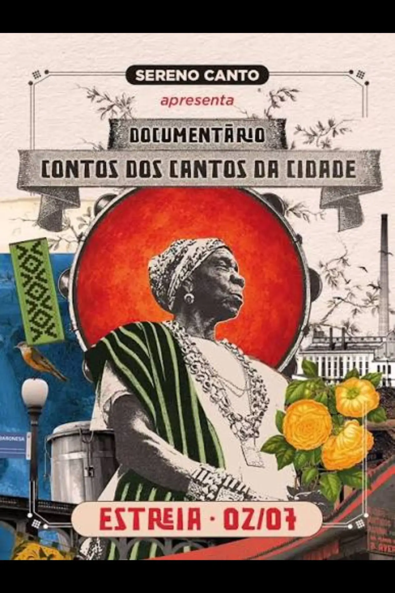 Movie poster "Sereno Canto: Contos dos Cantos da Cidade"