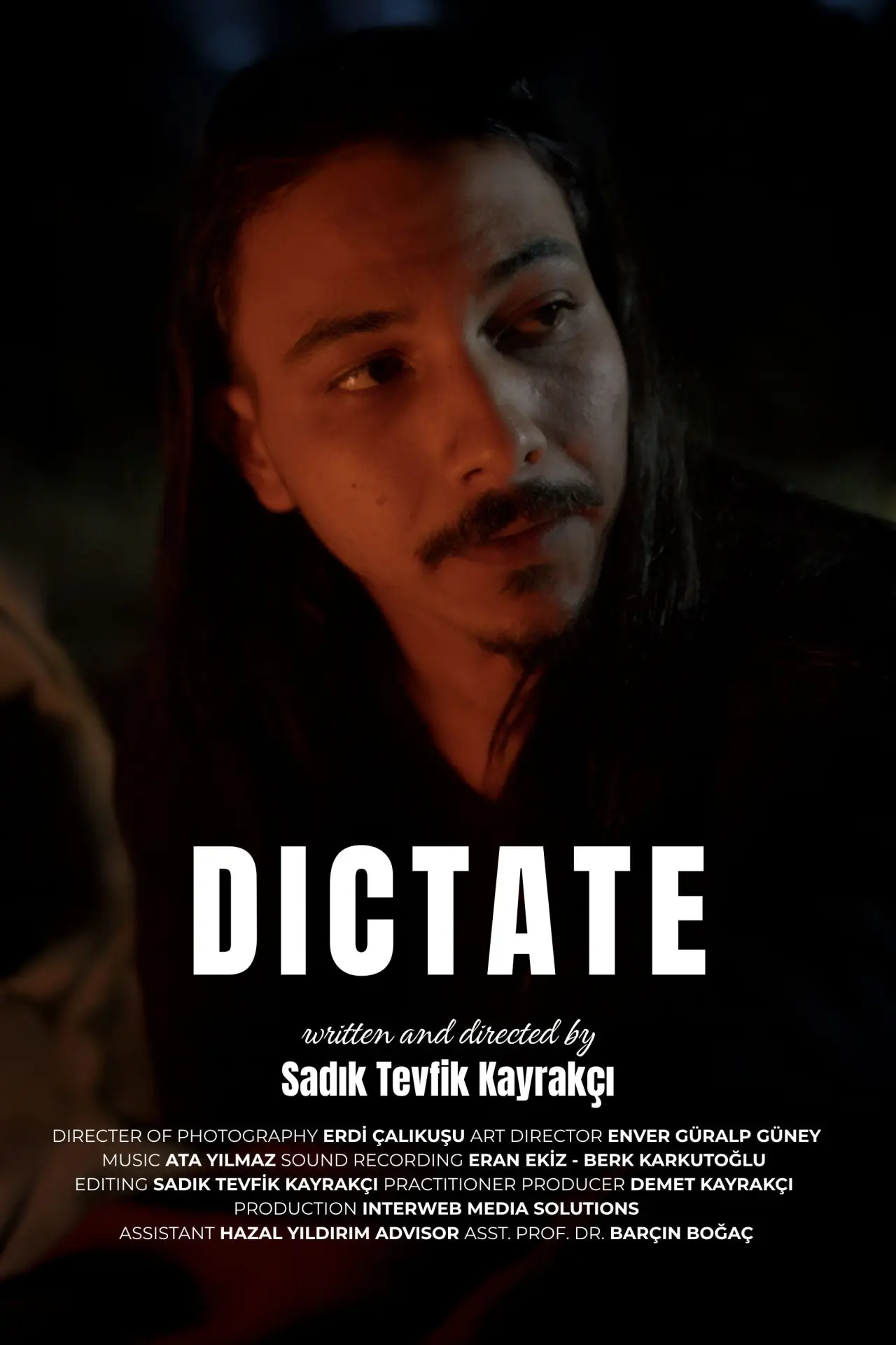 Movie poster "Dictate"