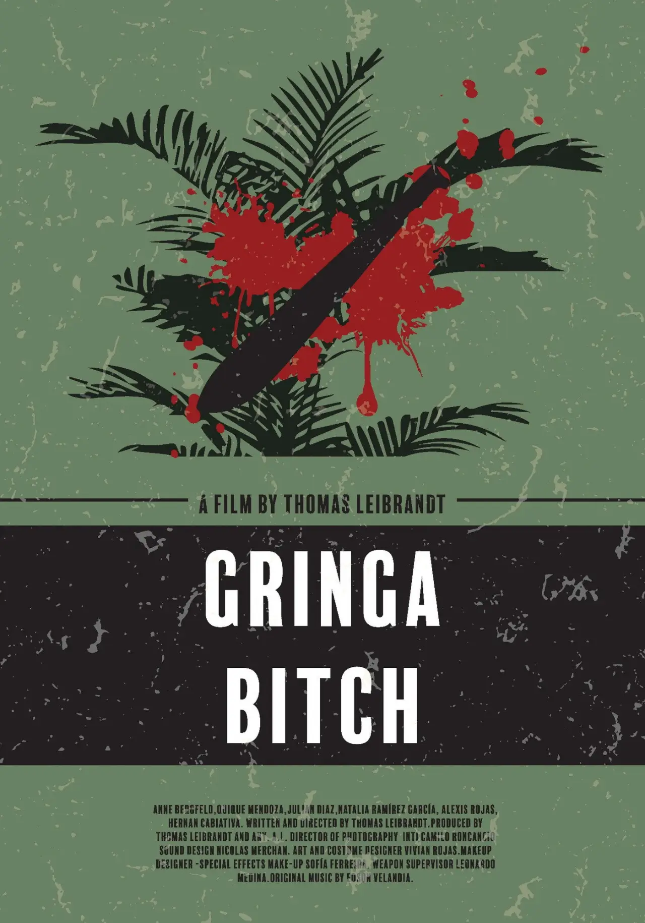 Movie poster "Gringa Bitch"