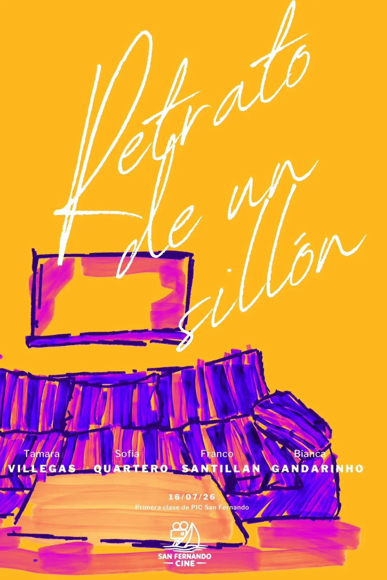 Movie poster "Retrato de un sillón"