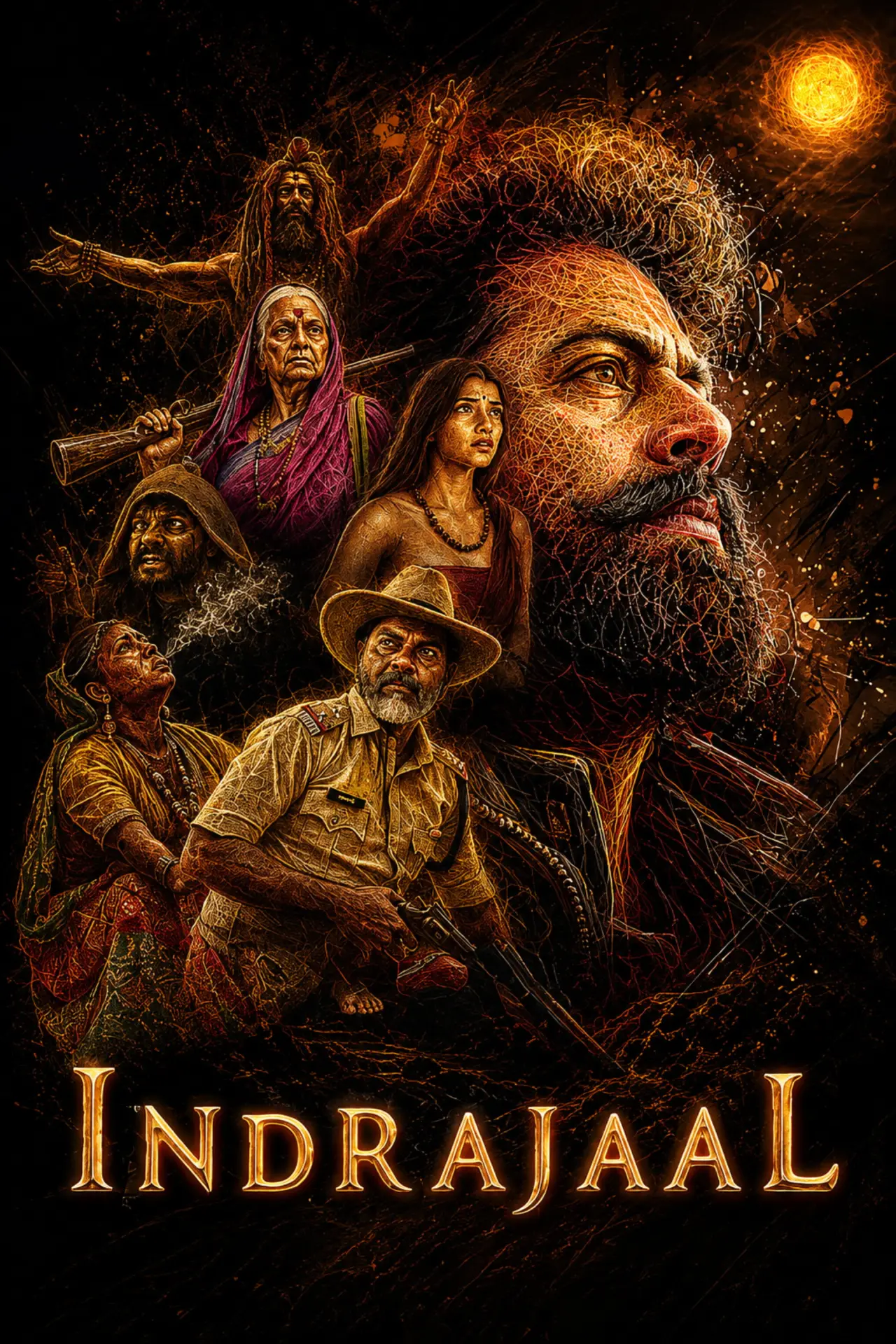 Movie poster "Indrajaal"