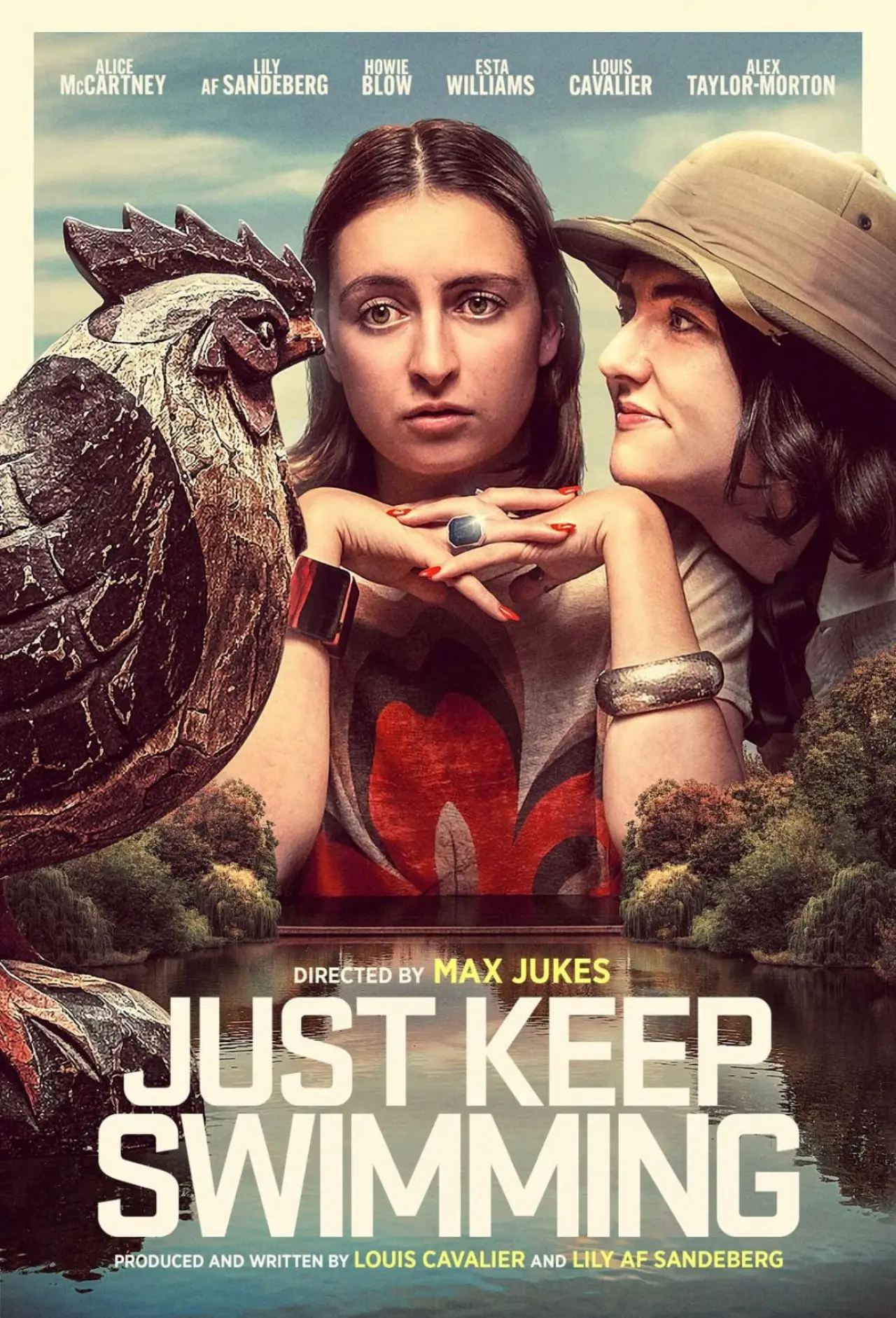 Movie poster "Just Keep Swimming"