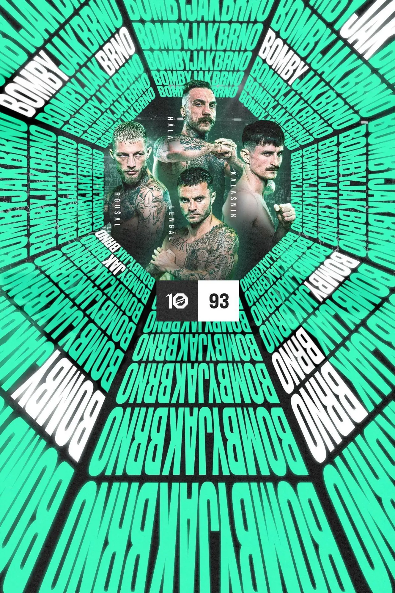 Movie poster "OKTAGON 93"