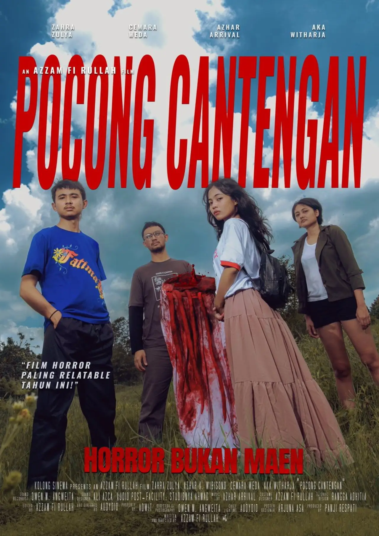 Movie poster "Pocong Cantengan"
