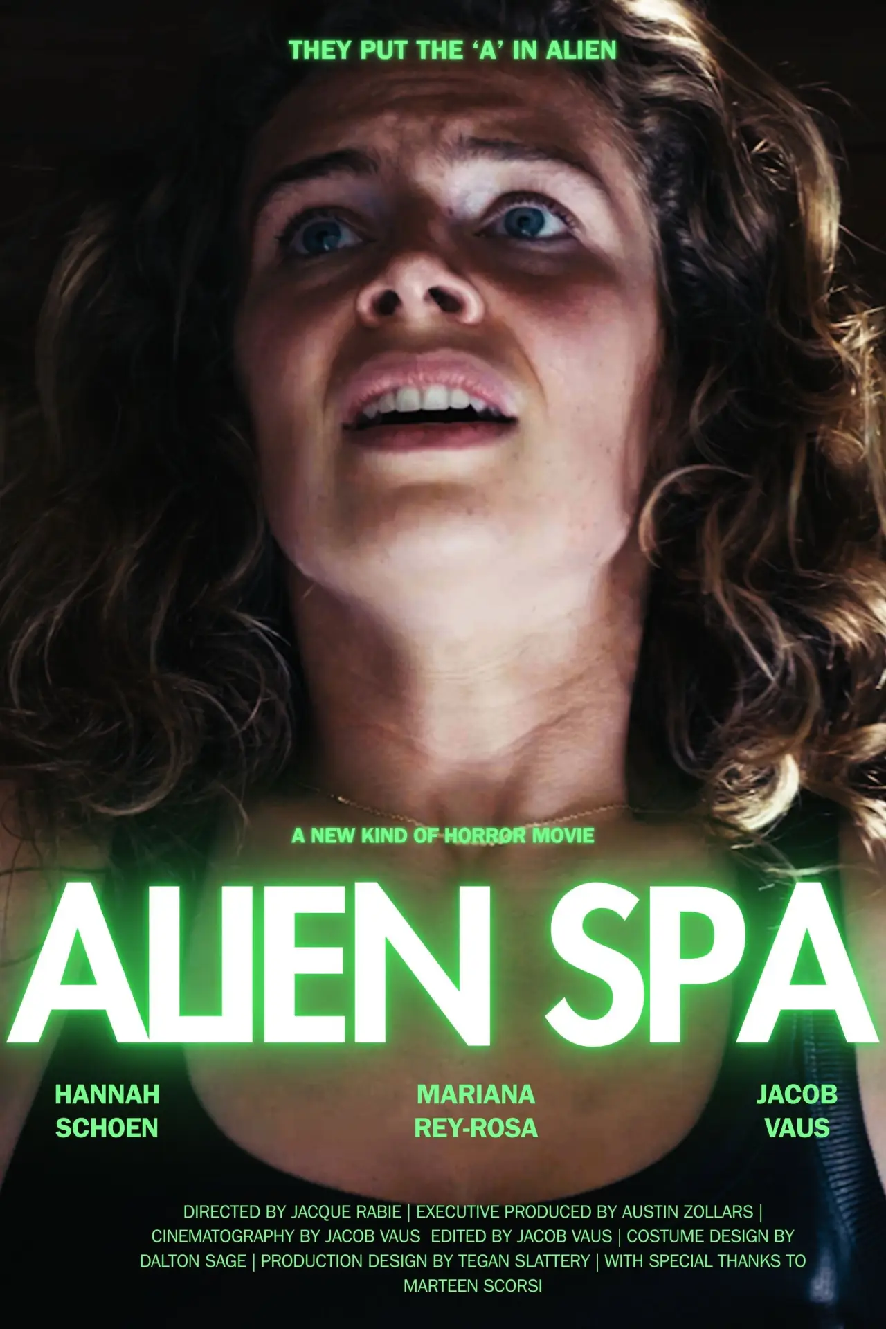 Movie poster "Alien Spa"