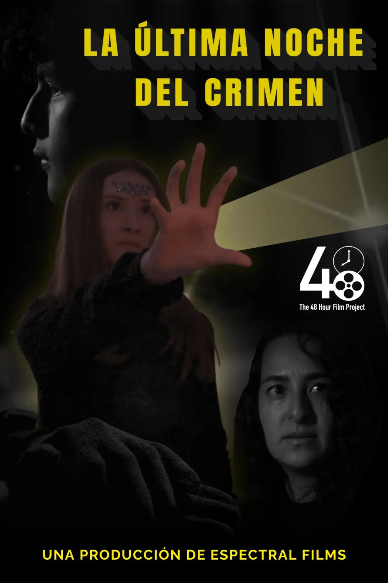 Movie poster "LA ÚLTIMA NOCHE DEL CRIMEN"