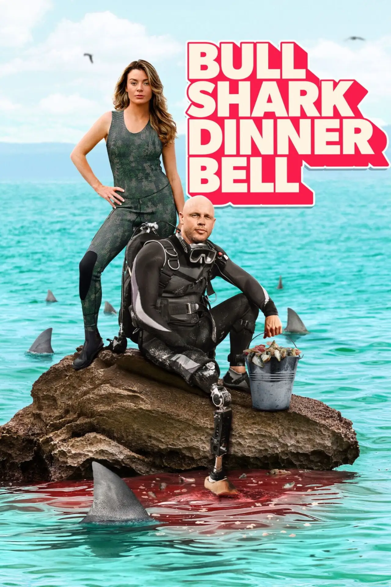 Movie poster "Bull Shark Dinner Bell"