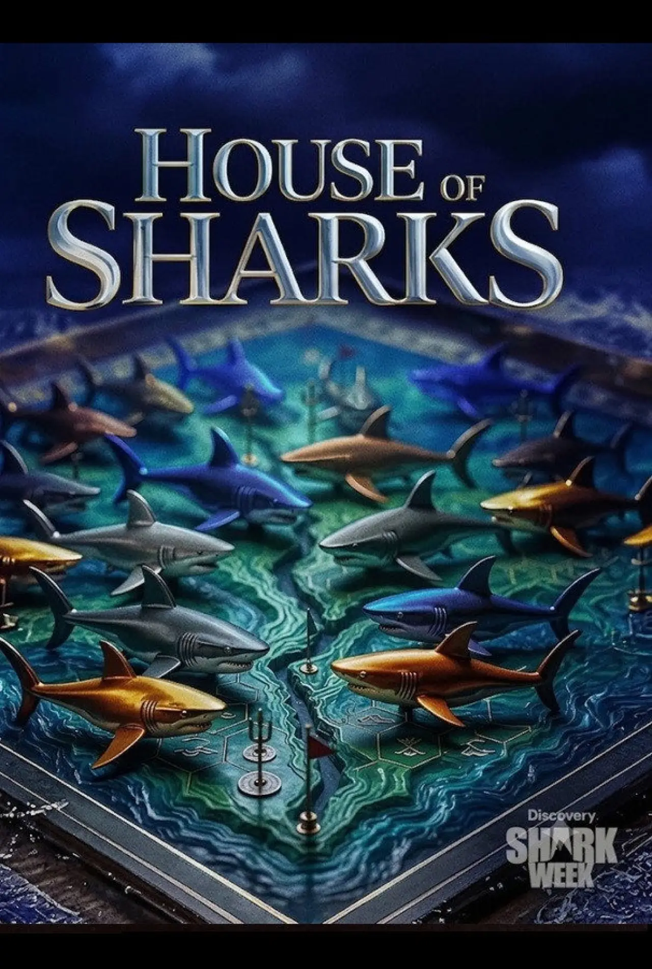 Movie poster "House of Sharks"