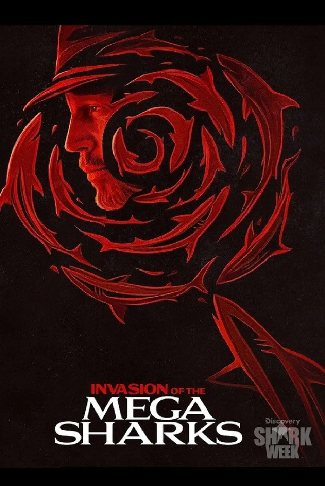 Movie poster "Invasion of the Mega Sharks"