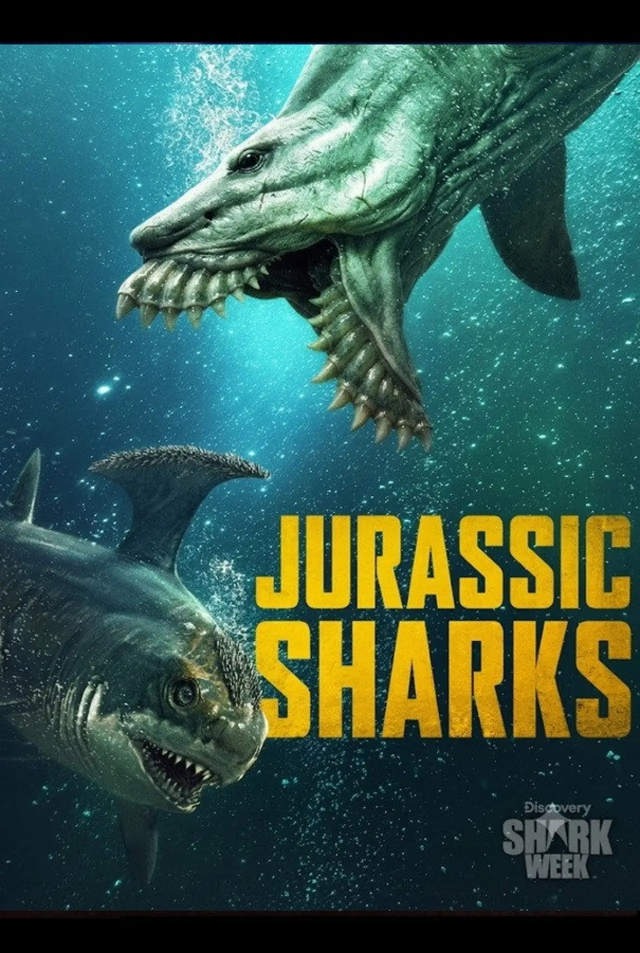 Movie poster "Jurassic Sharks"