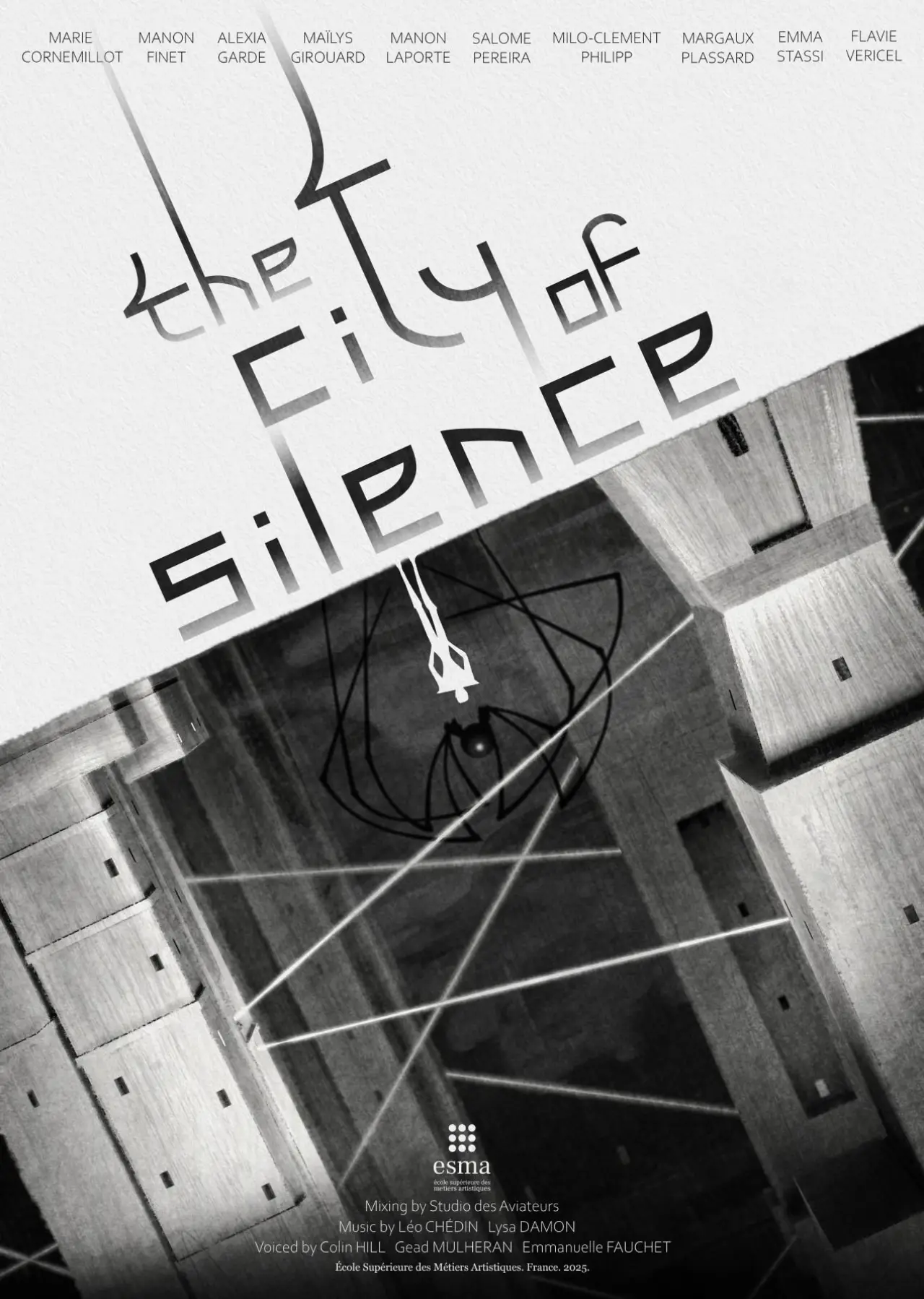 Movie poster "The City of Silence"