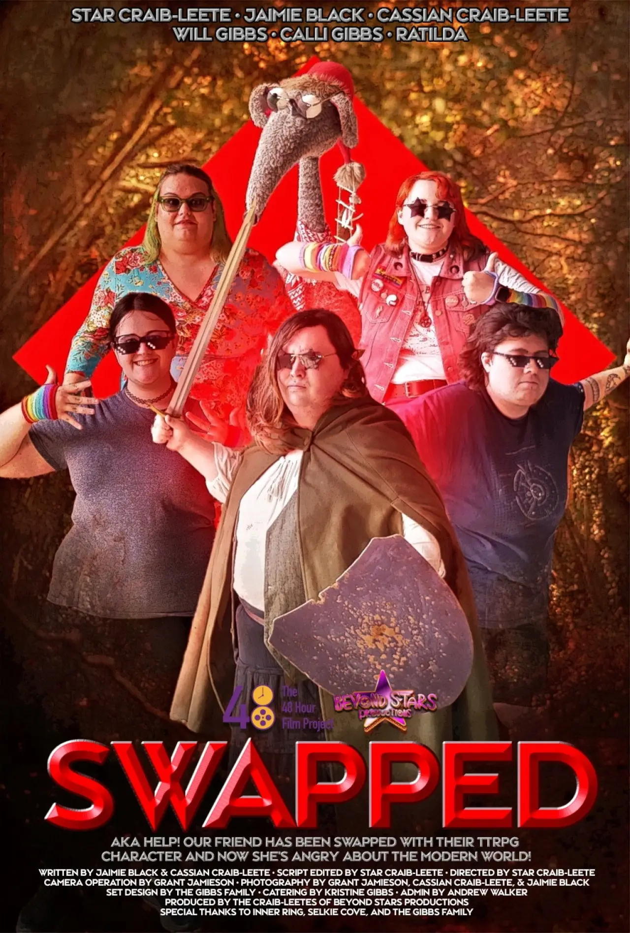 Movie poster "Swapped!"
