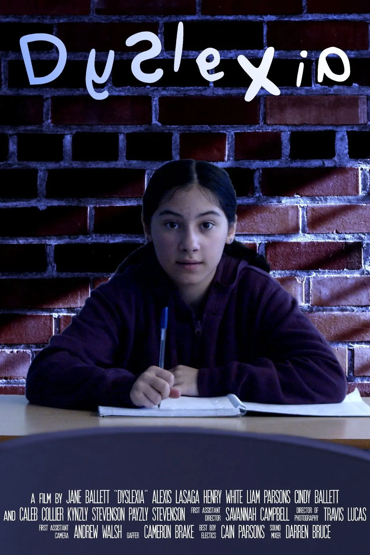 Movie poster "Dyslexia"