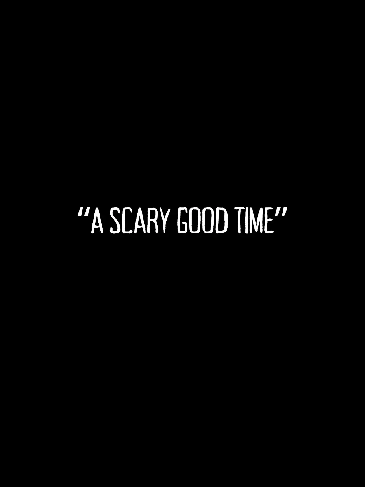Movie poster "A Scary Good Time"