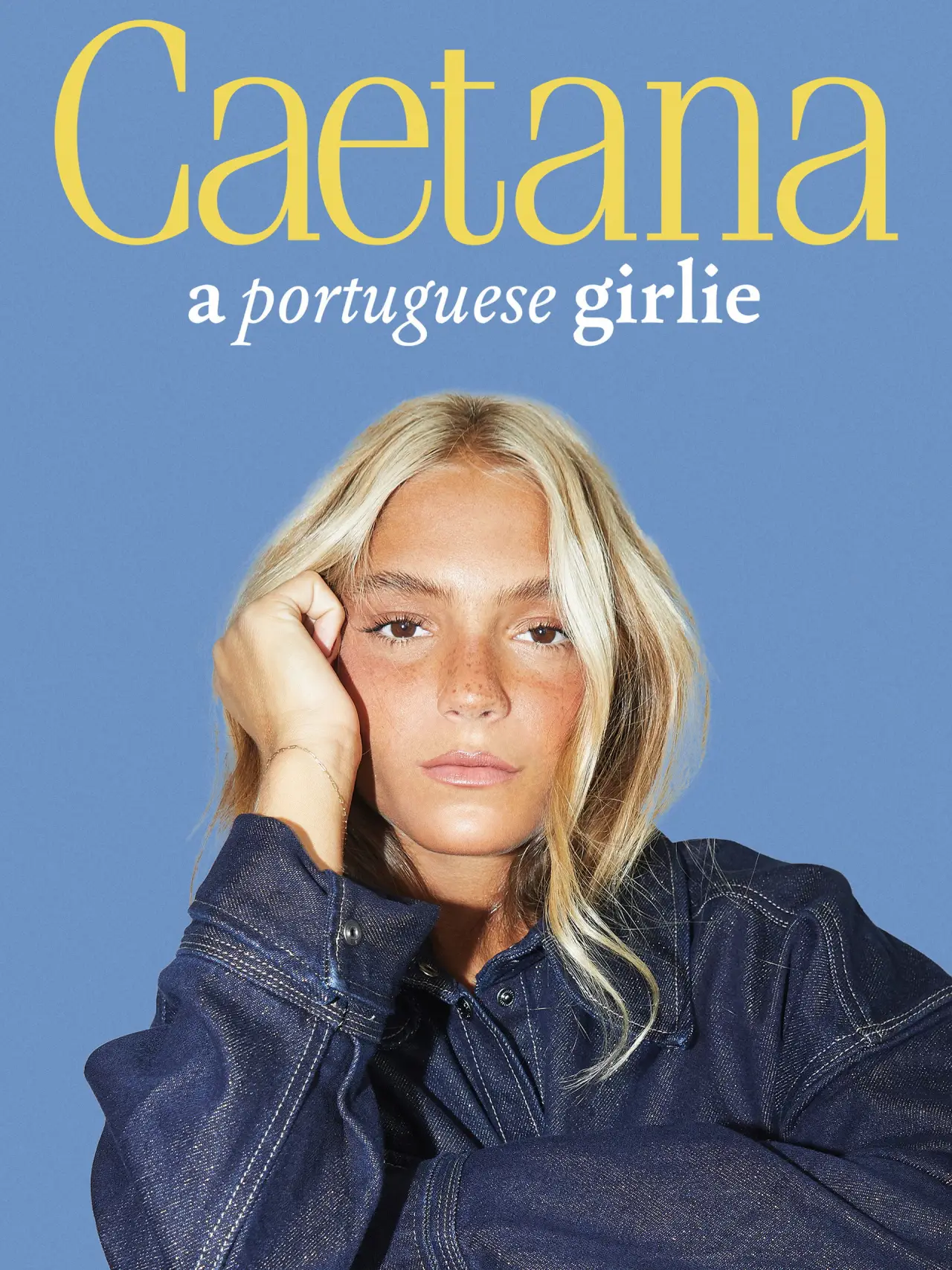Movie poster "Caetana. A portuguese girlie"