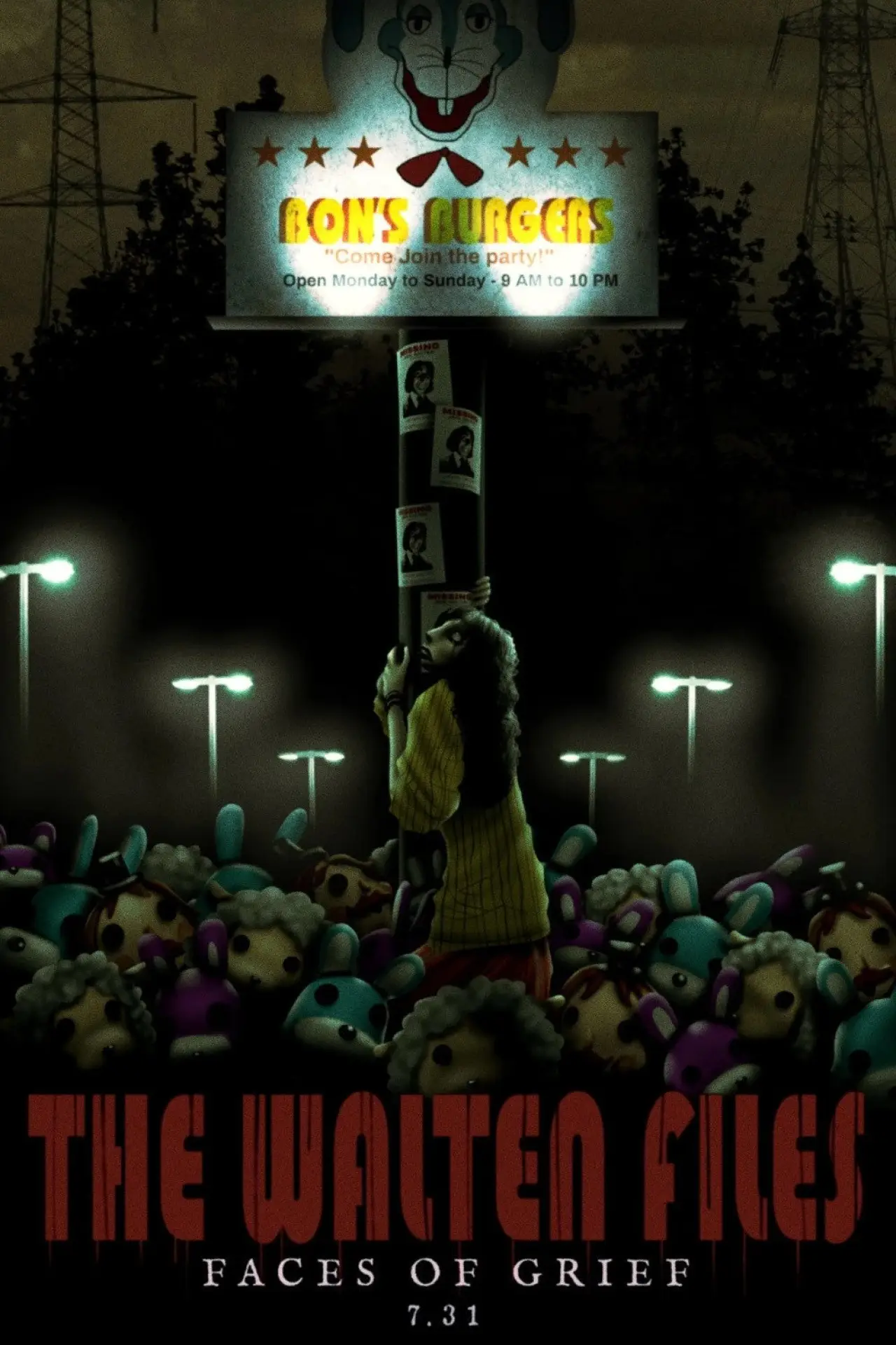 Movie poster "The Walten Files 5 - Faces of Grief"