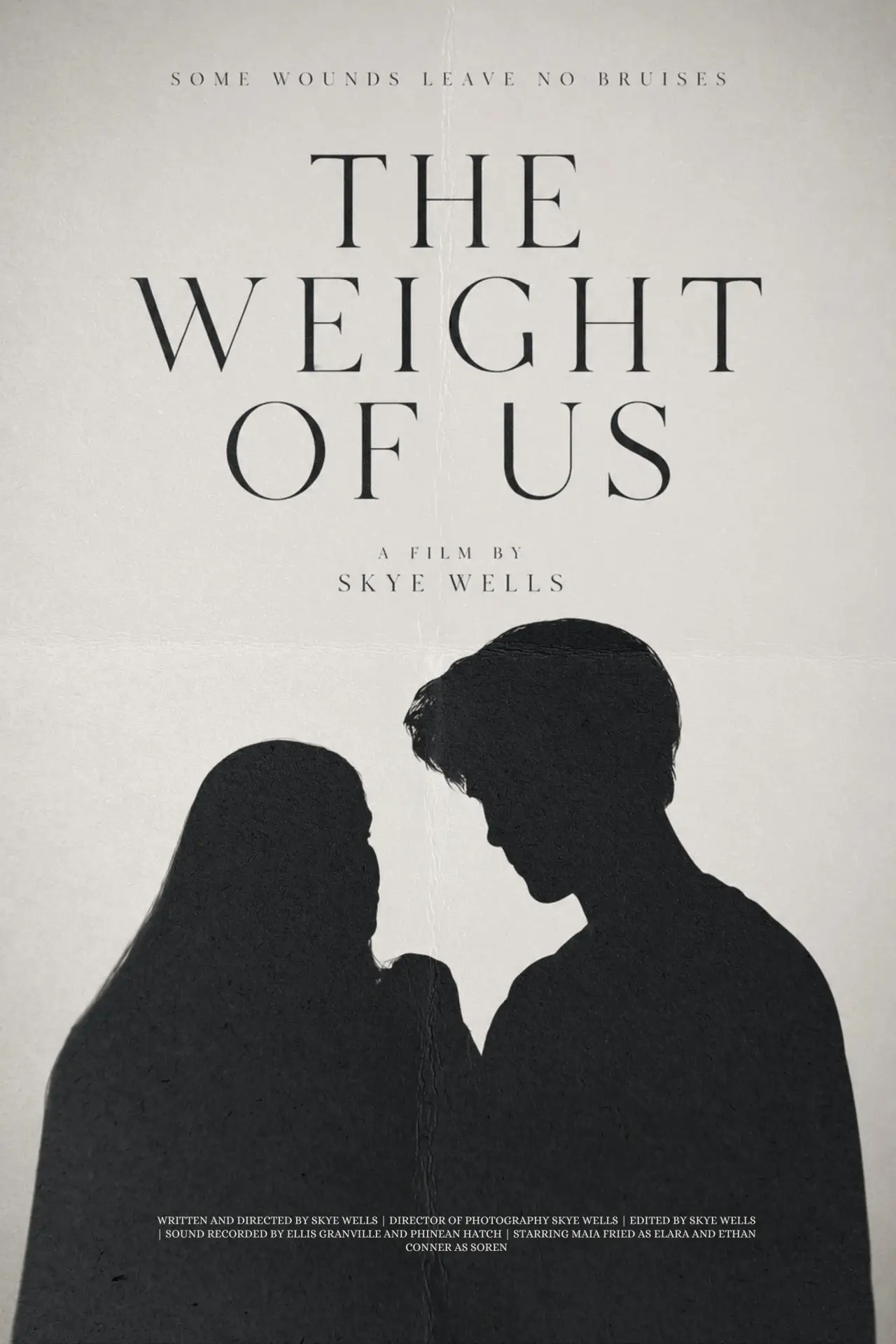 Movie poster "The Weight of Us"