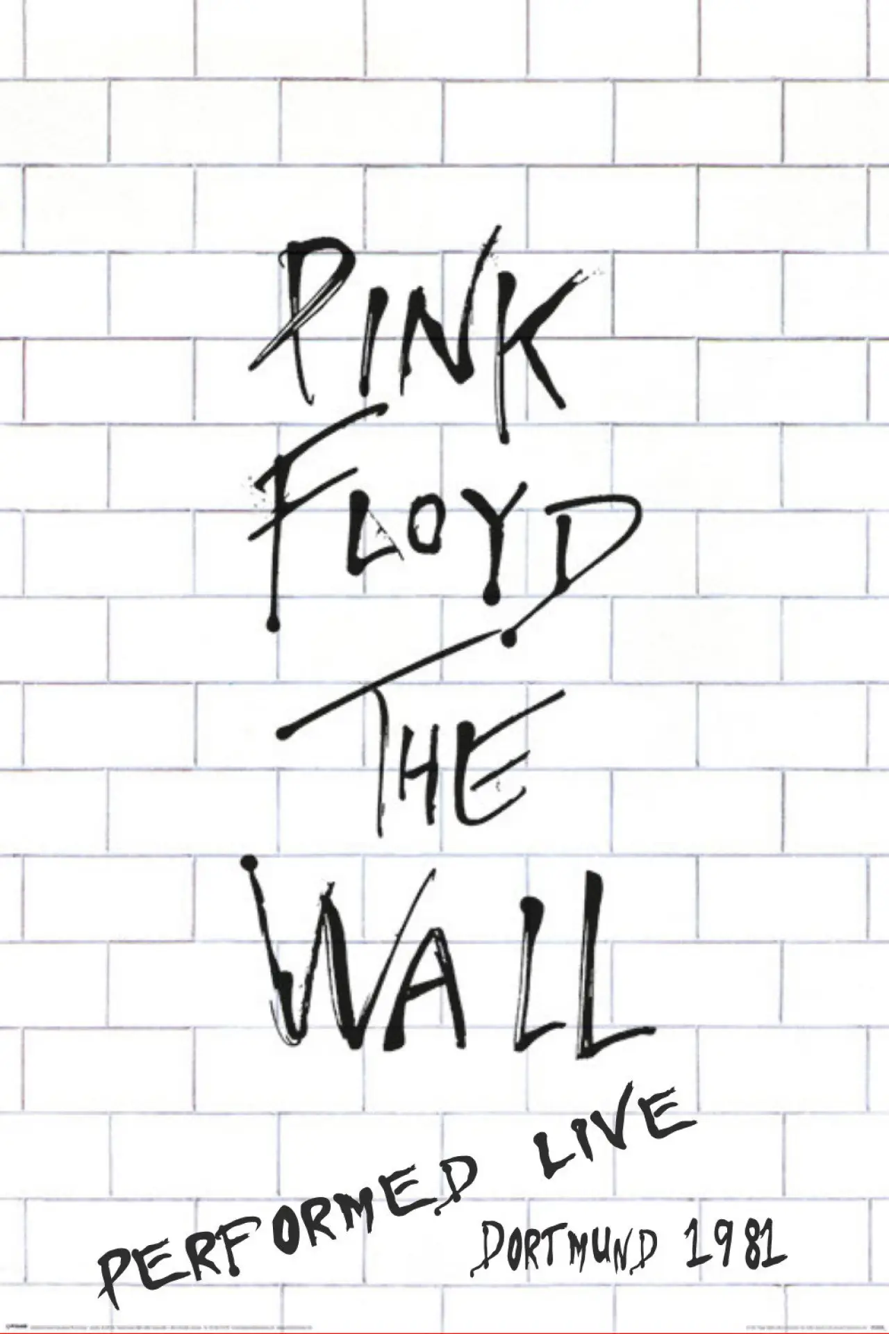 Movie poster "Pink Floyd Live Dortmund 1981"