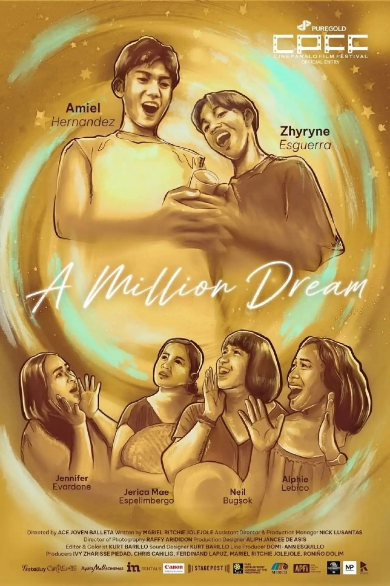 Movie poster "A Million Dream"