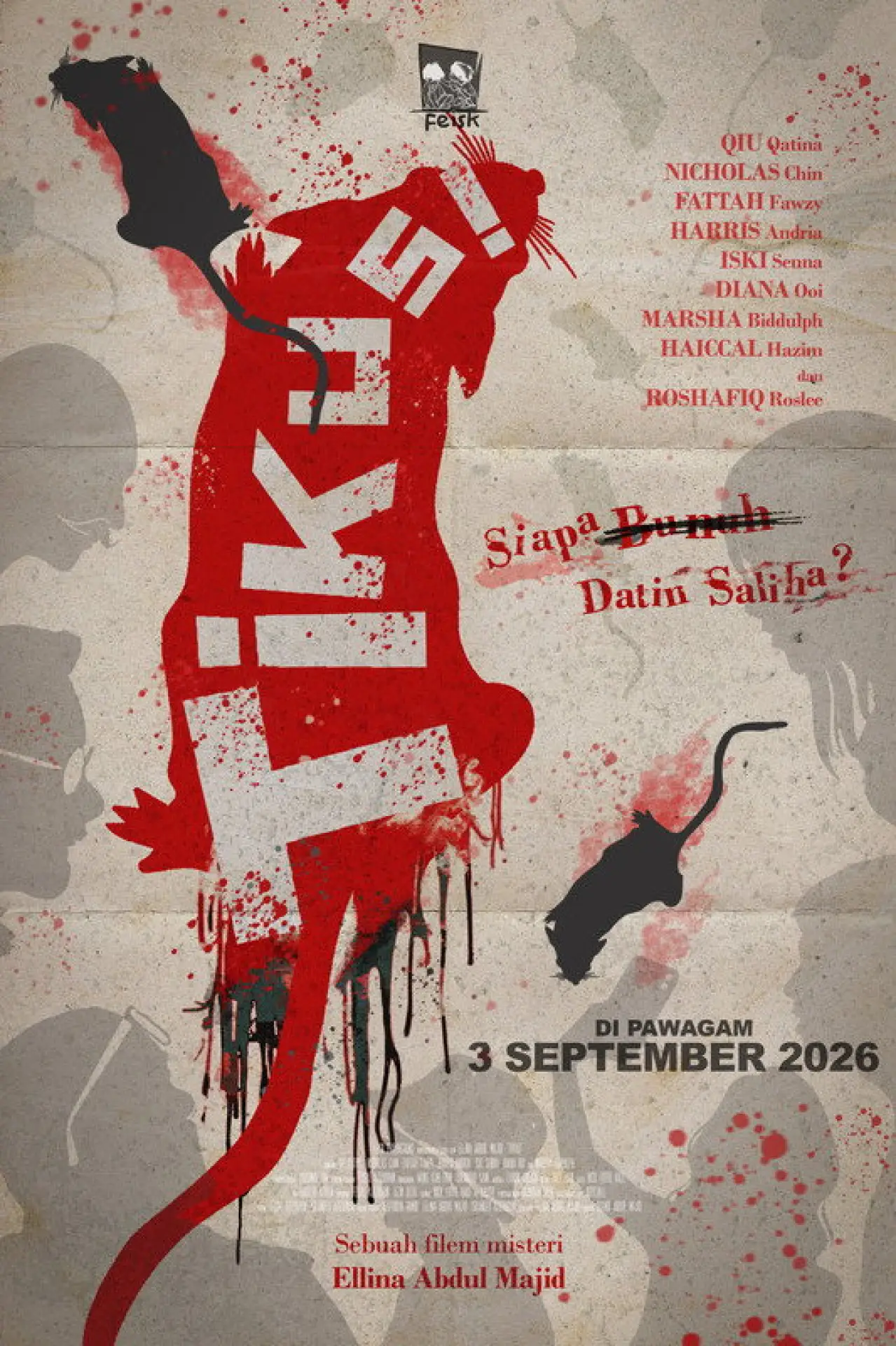Movie poster "Tikus!"