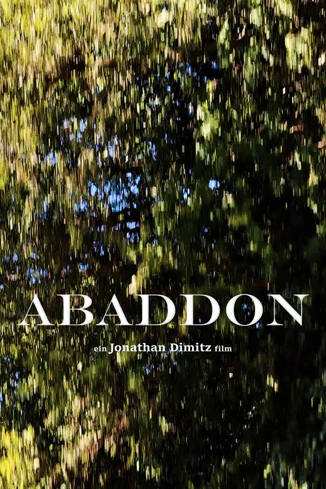 Movie poster "ABADDON"