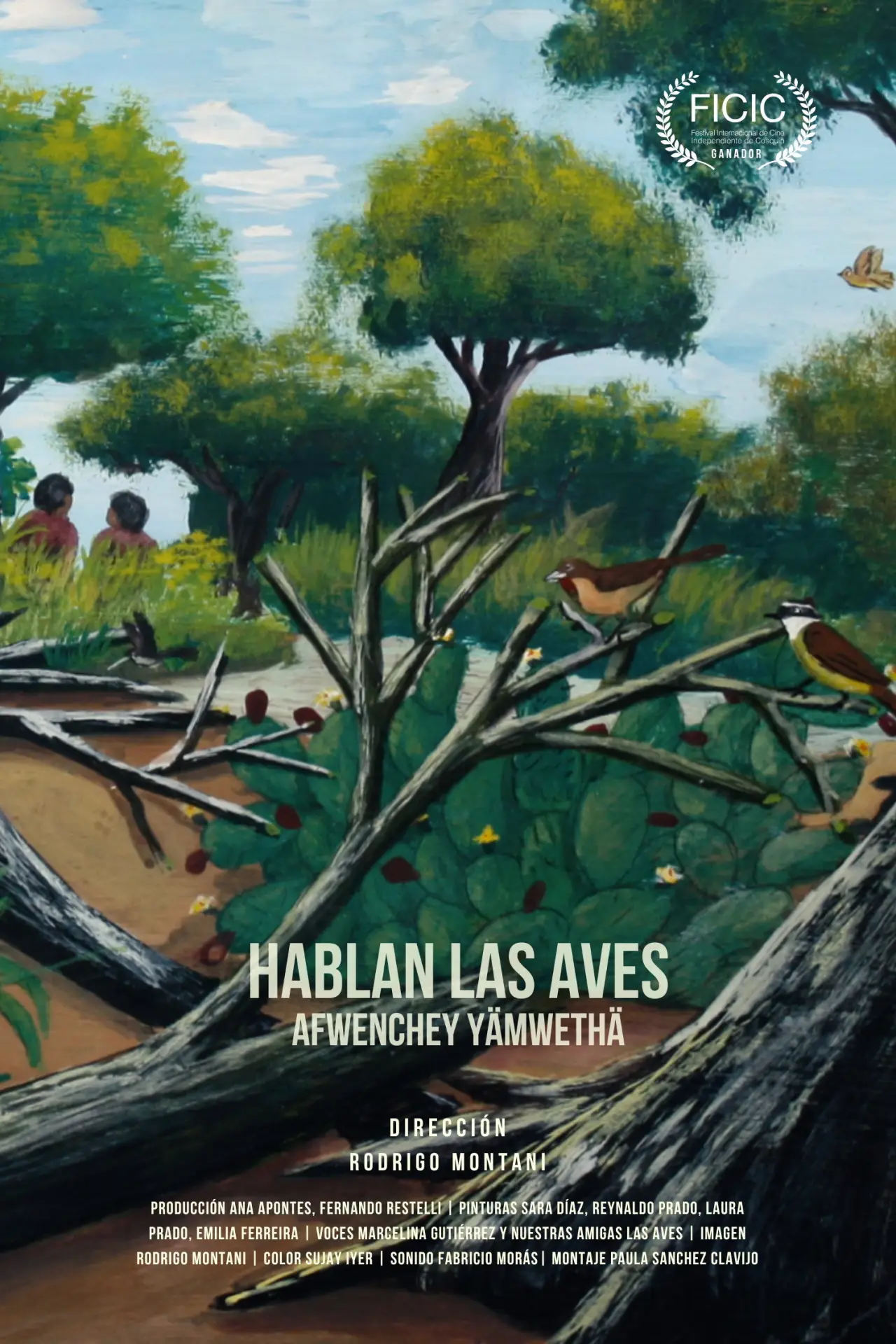 Movie poster "Hablan las aves"