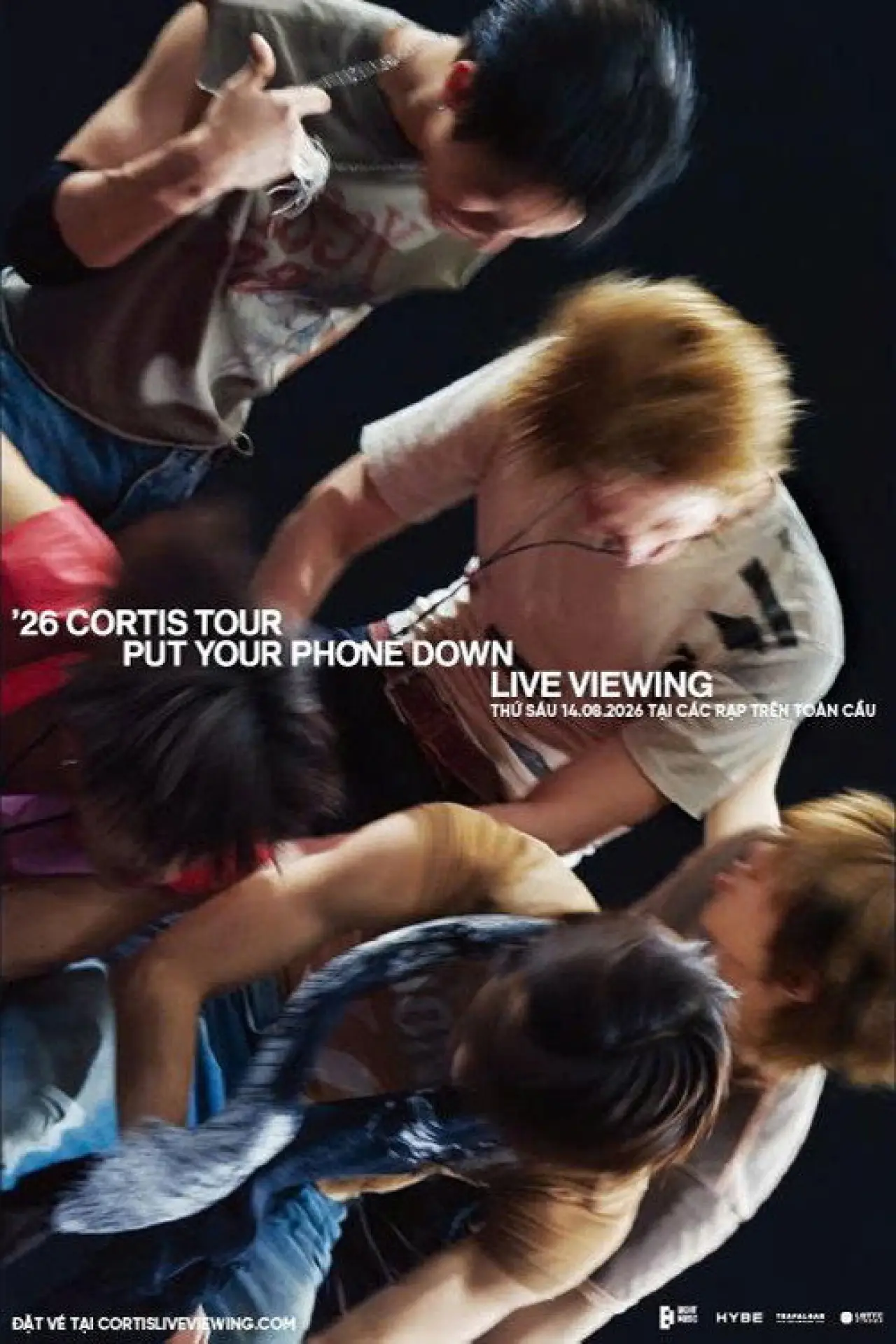 Movie poster "2026 CORTIS TOUR PUT YOUR PHONE DOWN IN LA: LIVE VIEWING"